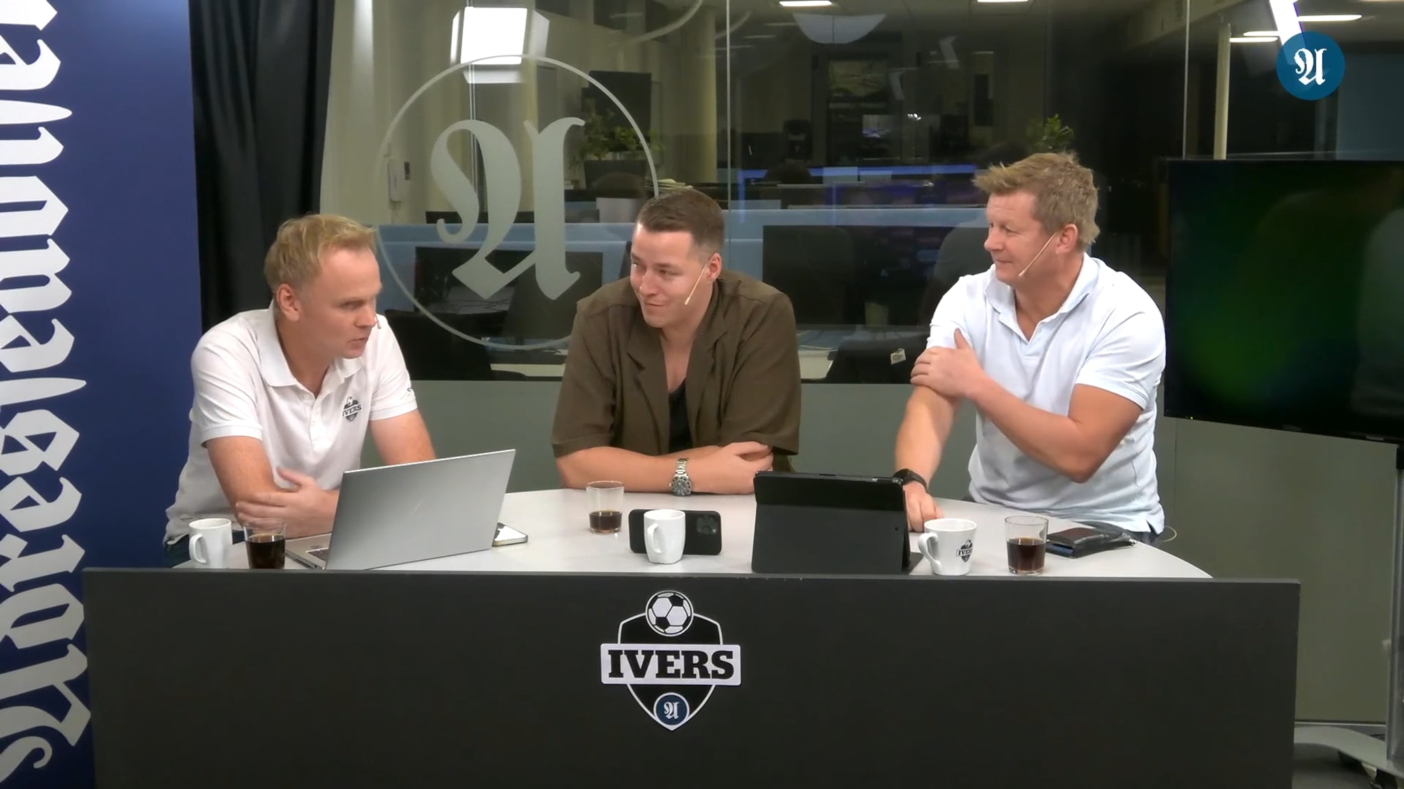 Direkte fra Ivers studio, kampen mellom Rosenborg og Sandefjord