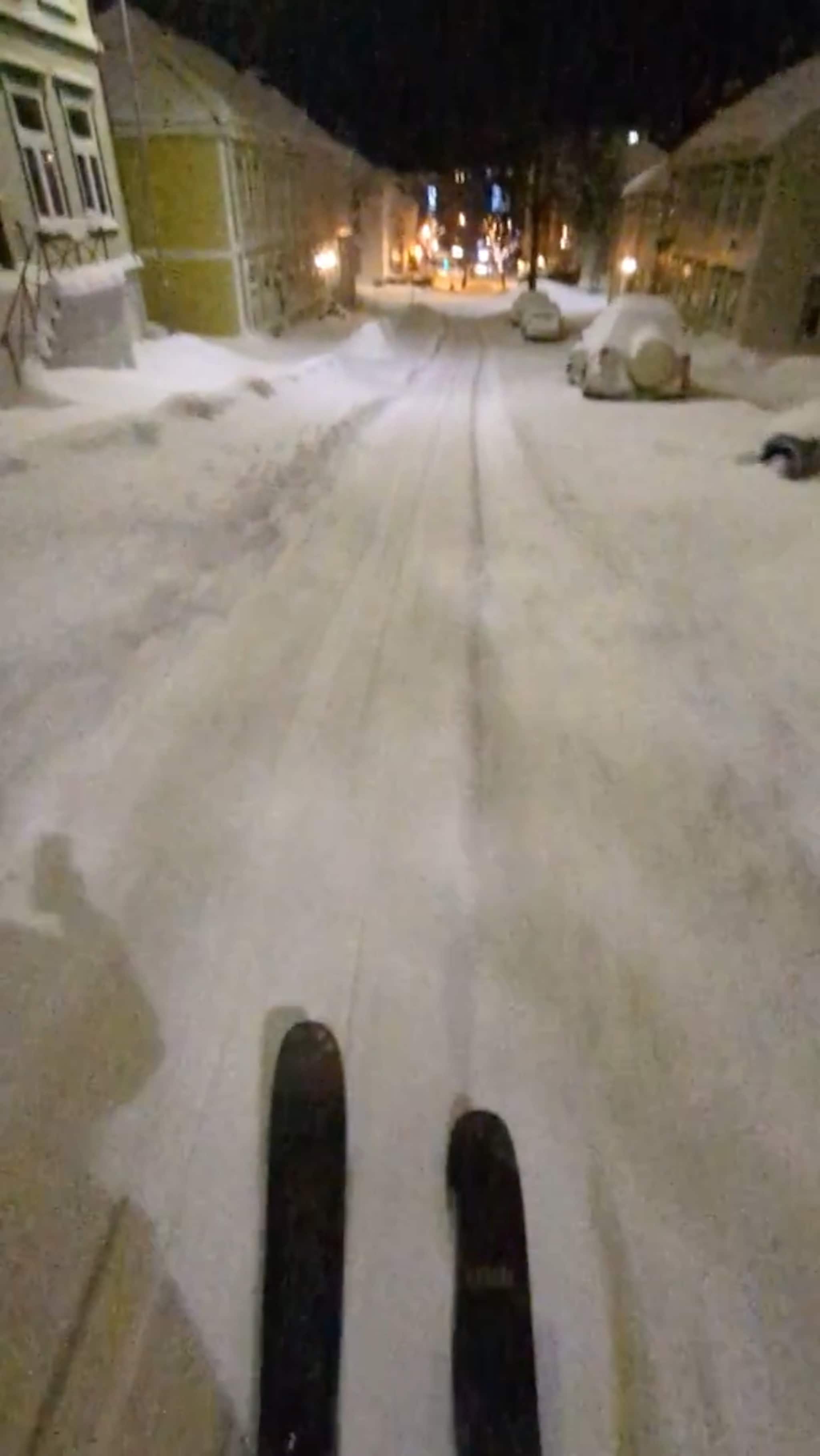 Slalåm ned Møllenberg