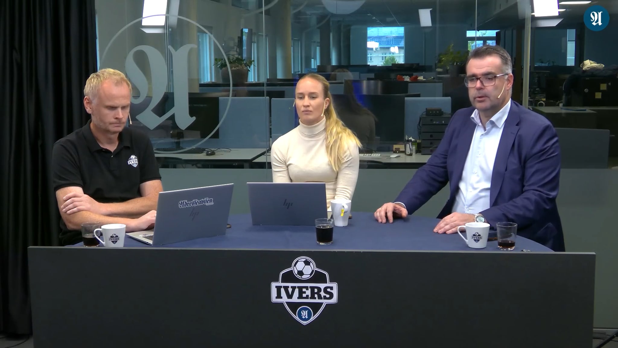 Ivers-studio - Kampen mellom Rosenborg og HamKam