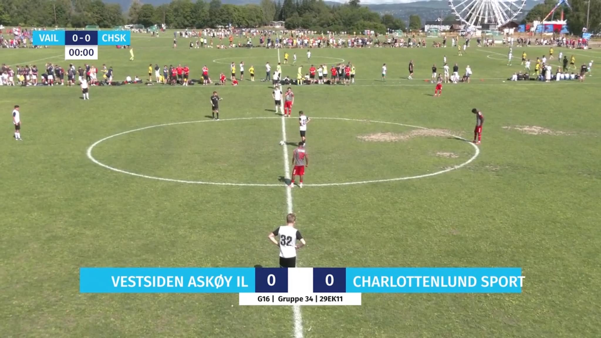 Norway Cup 28.07.2025: Vestsiden-Askøy IL - Charlottenlund Sportsklubb 1 (0-0)