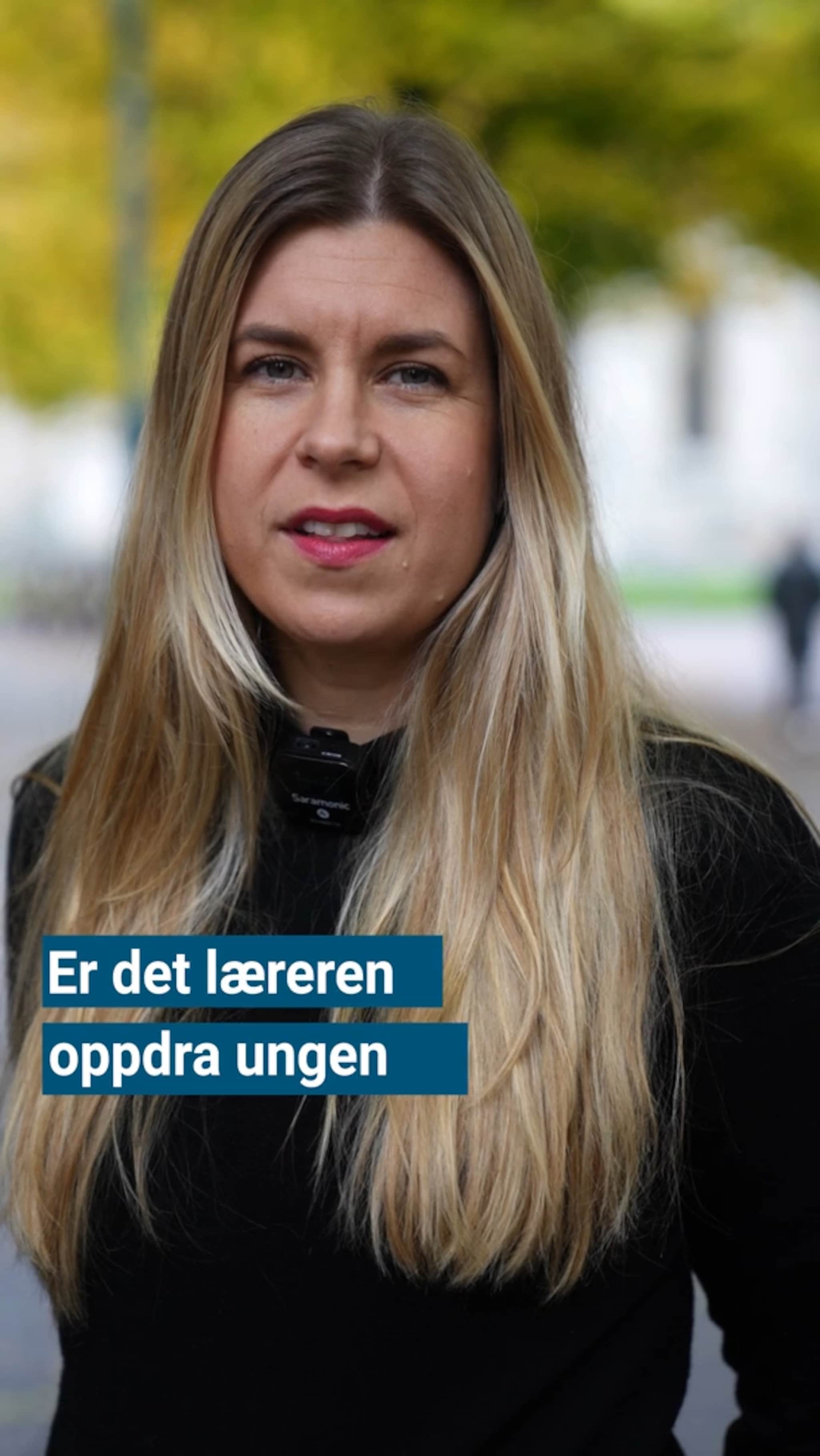 Er det læreren som skal oppdra ungen din?