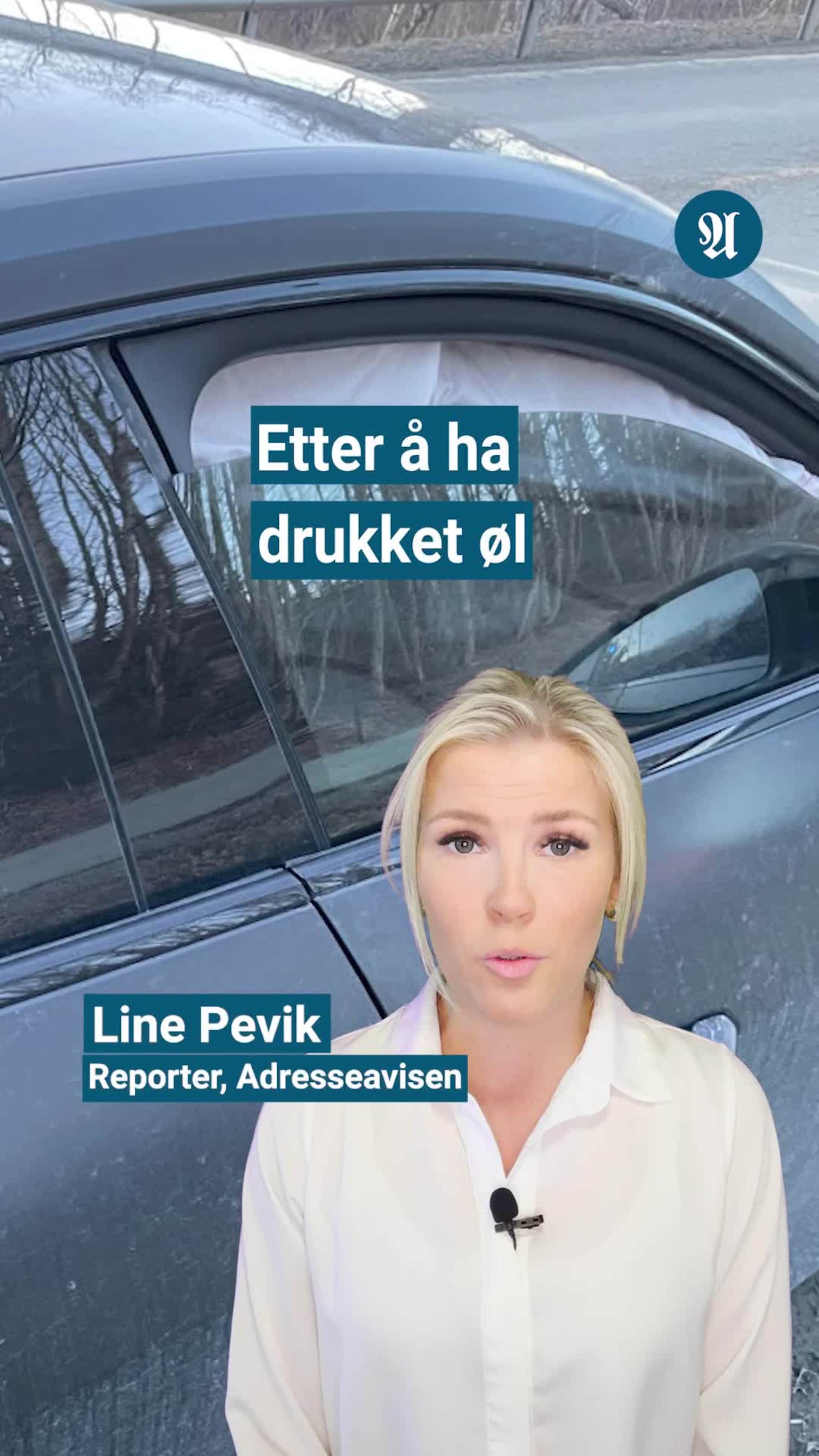 Ruskjørte med sjefens bil