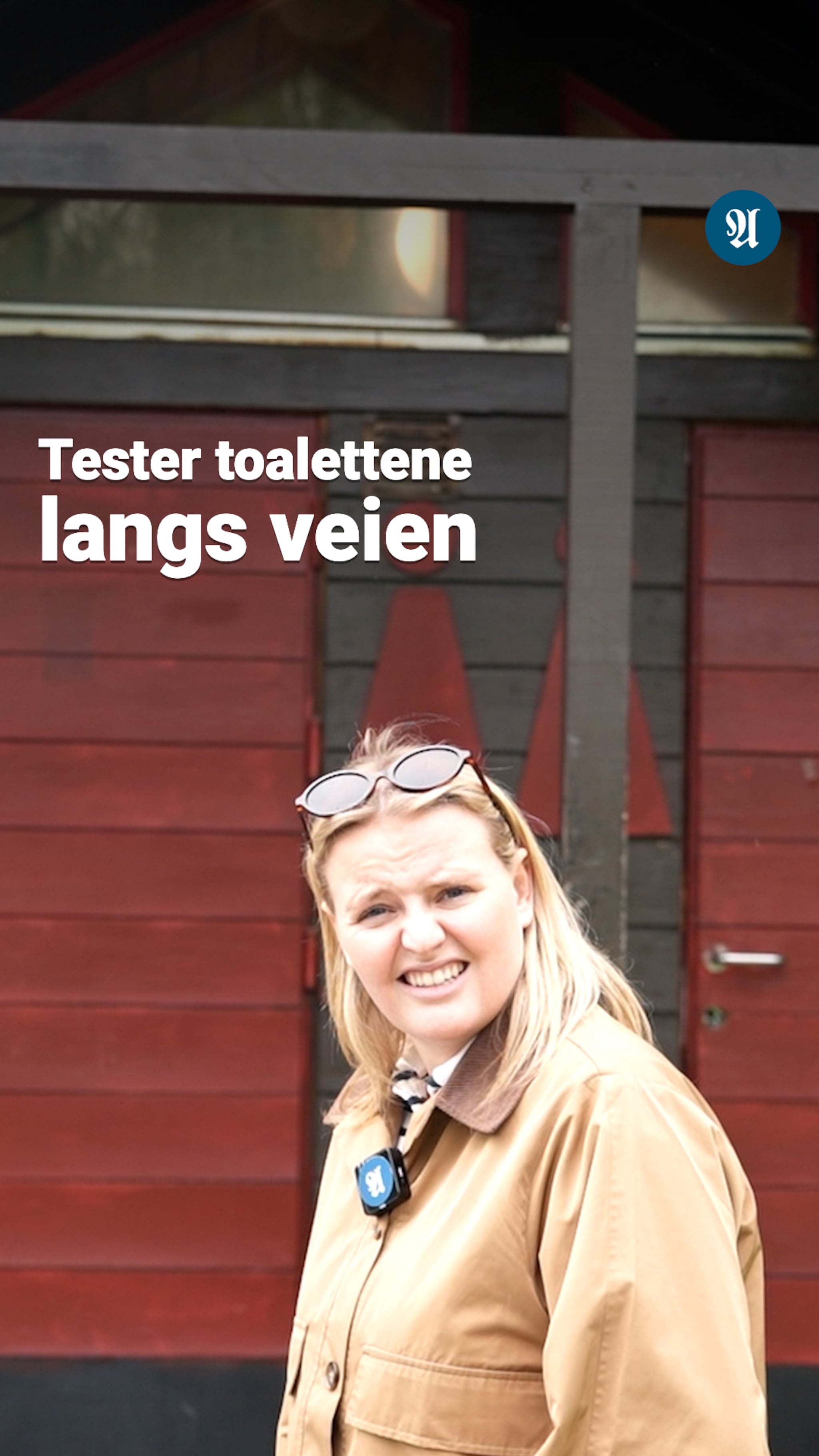 - Det er bæsj på veggen