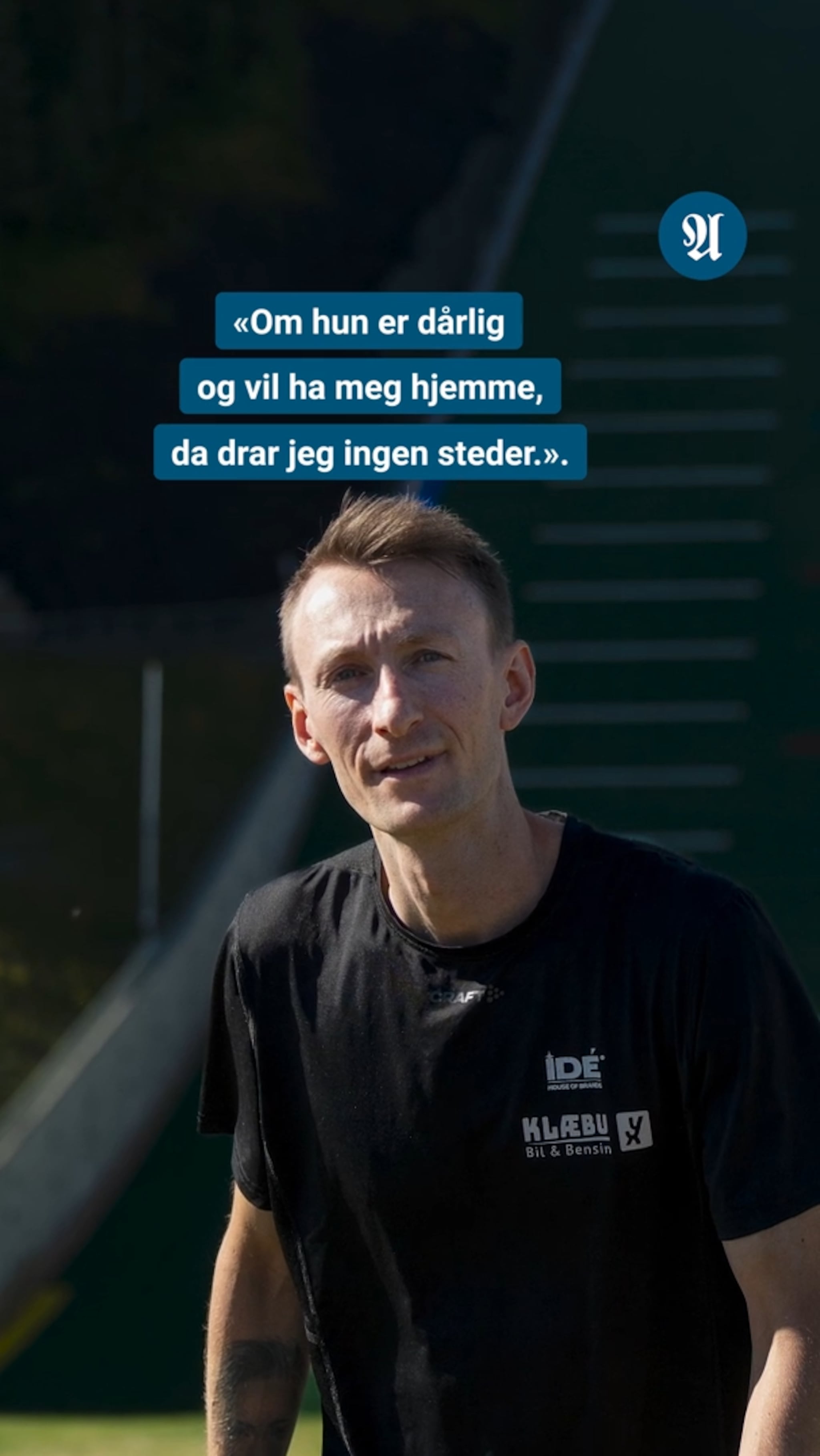 Espen Bjørnstad forteller om hverdagen.