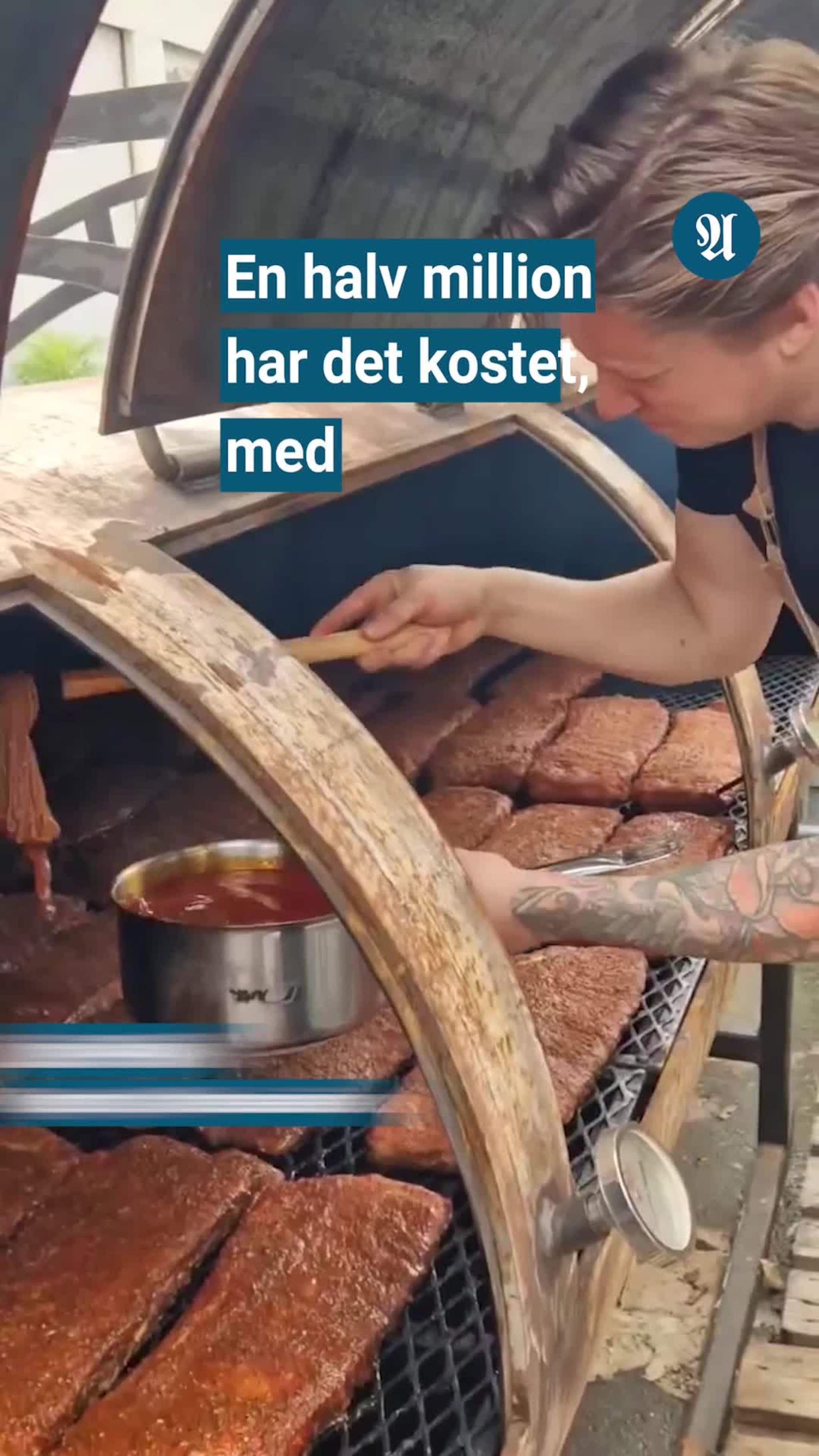 En slik grill har du nok ikke sett før i Norge