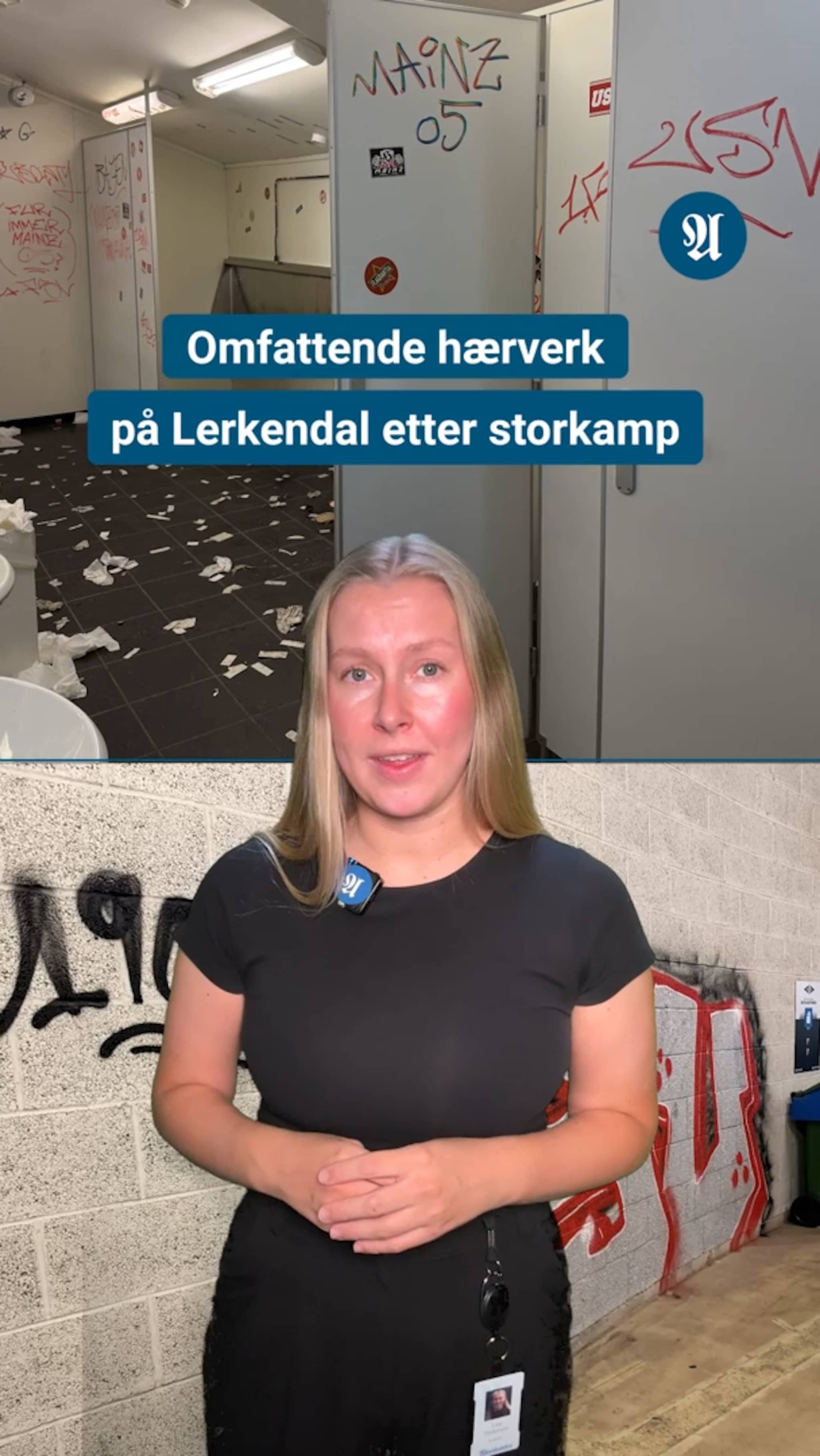 Omfattende hærverk på Lerkendal etter storkamp