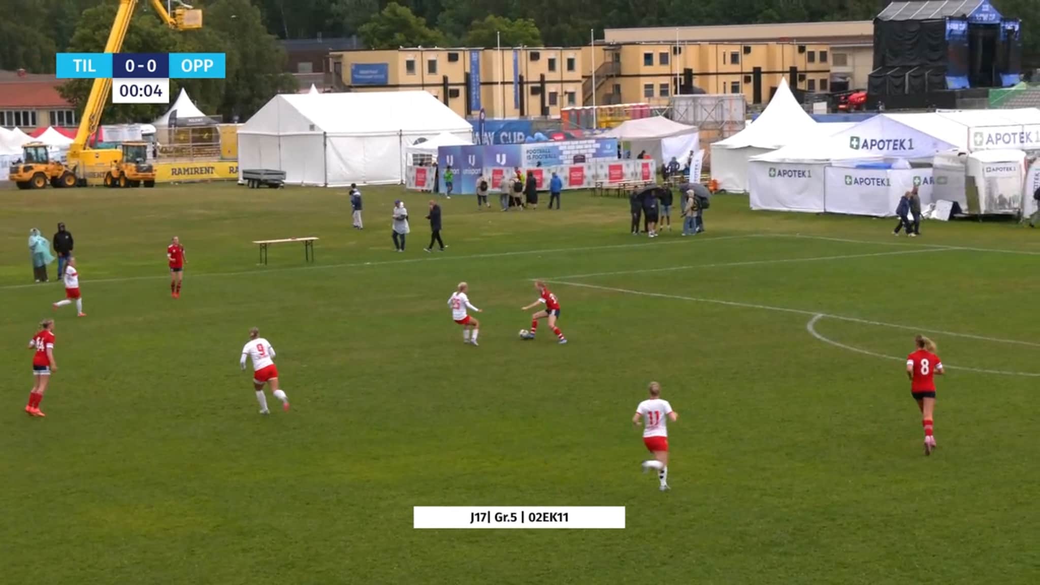 Norway Cup 29.07.2025: Sandviken, IL /Varegg - Byåsen IL (1-2)