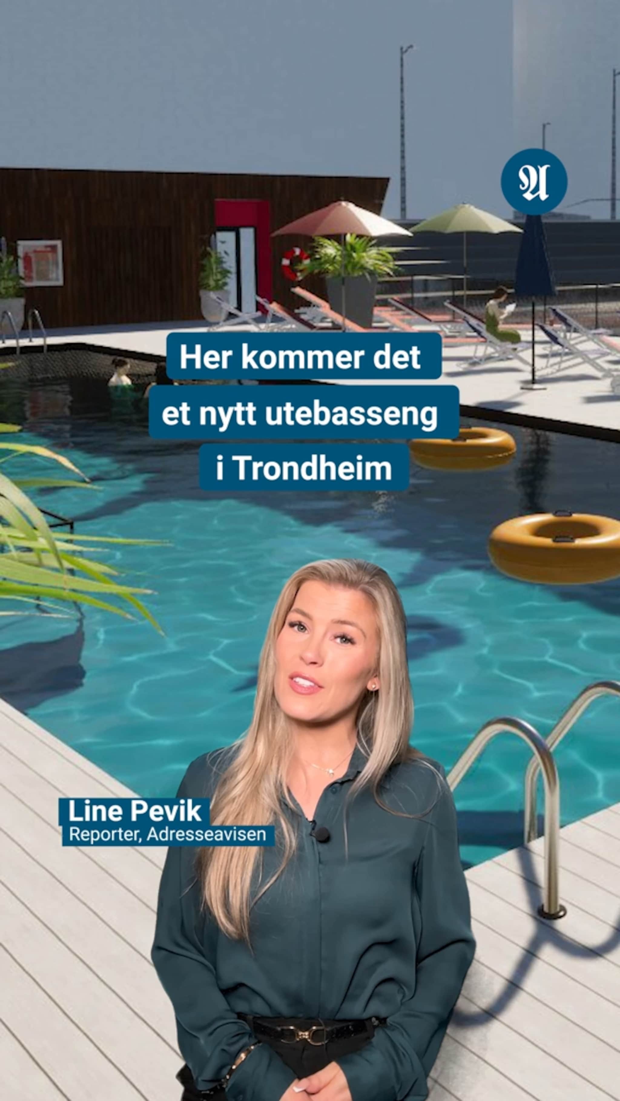 Her kommer det et nytt utebas­seng