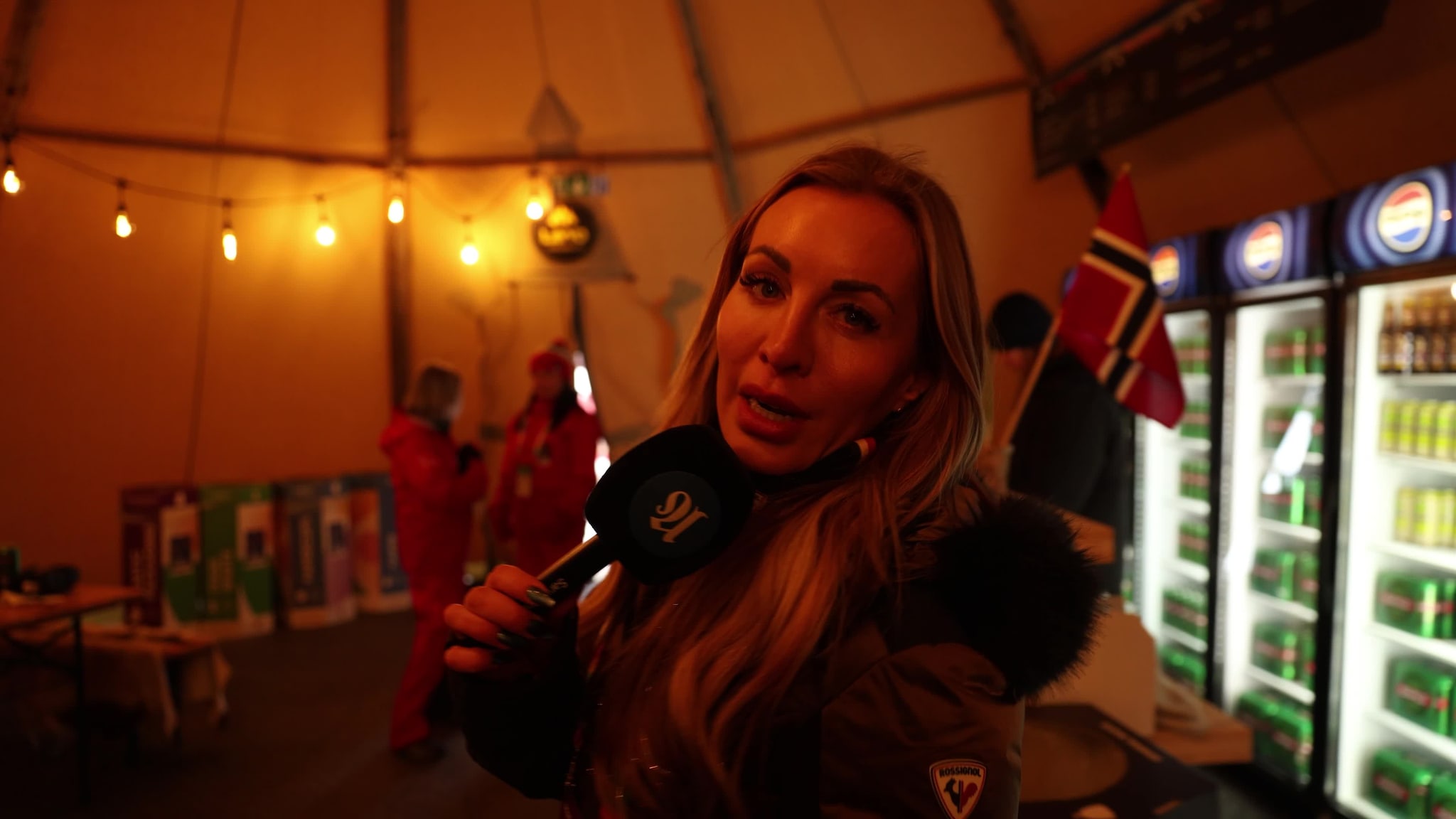 Carina Dahl besøker Arne Brimi i Granåsen
