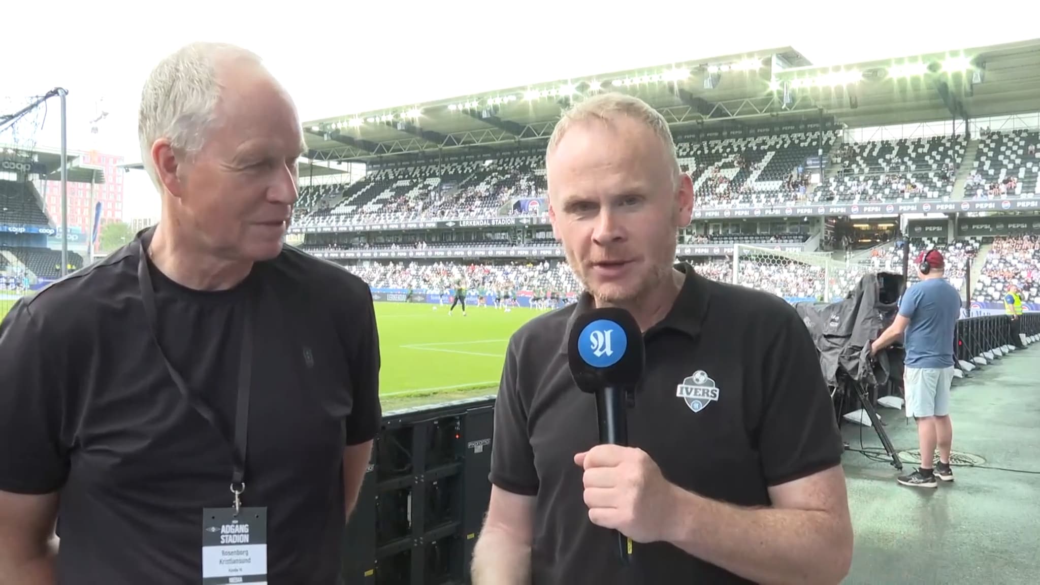 Ivers følger kampen mellom RBK og KBK