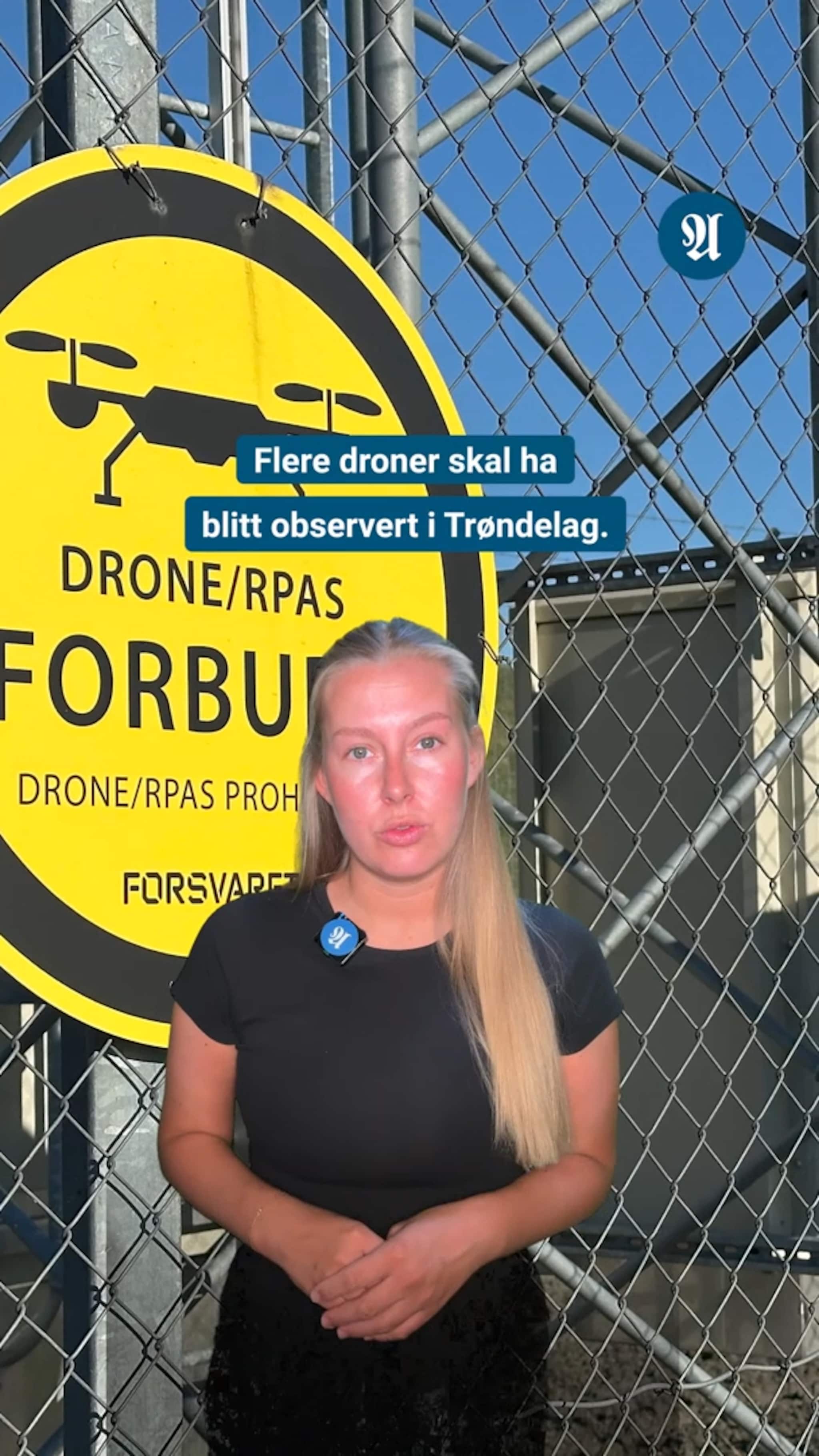 Flere droner observert i Trøndelag