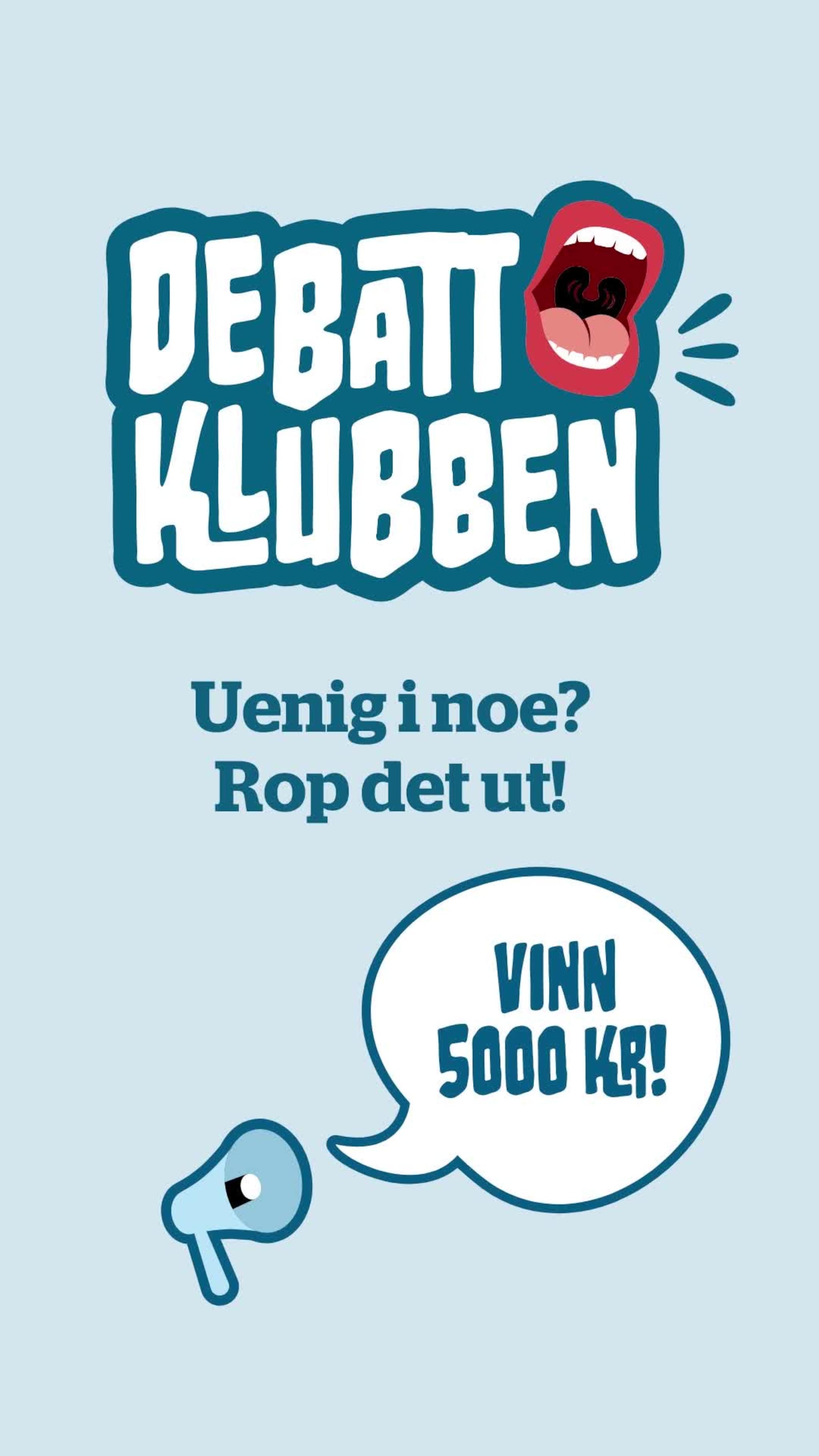 Skriv din mening til oss og vinn 5000 kr!