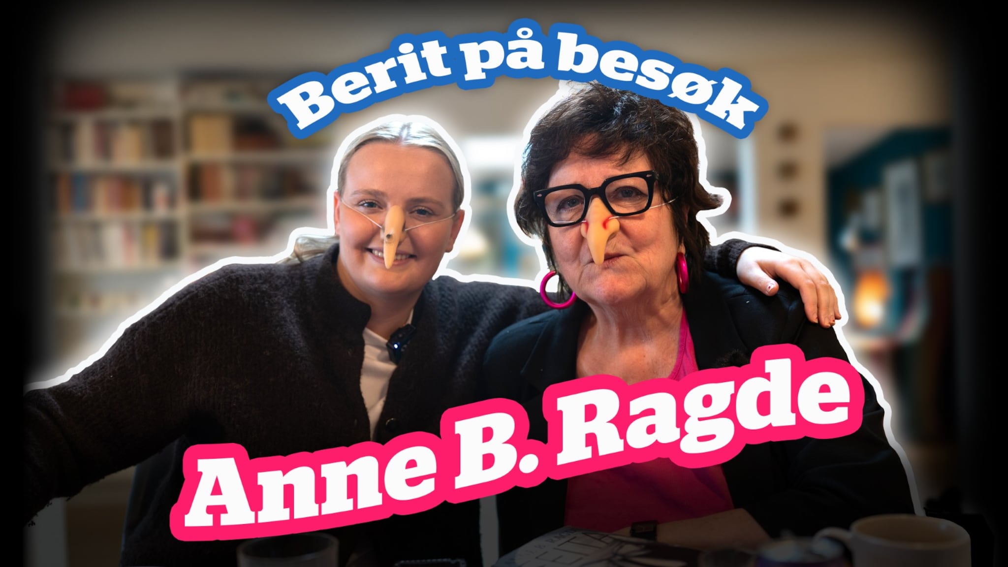Berit på besøk hos Anne B. Ragde