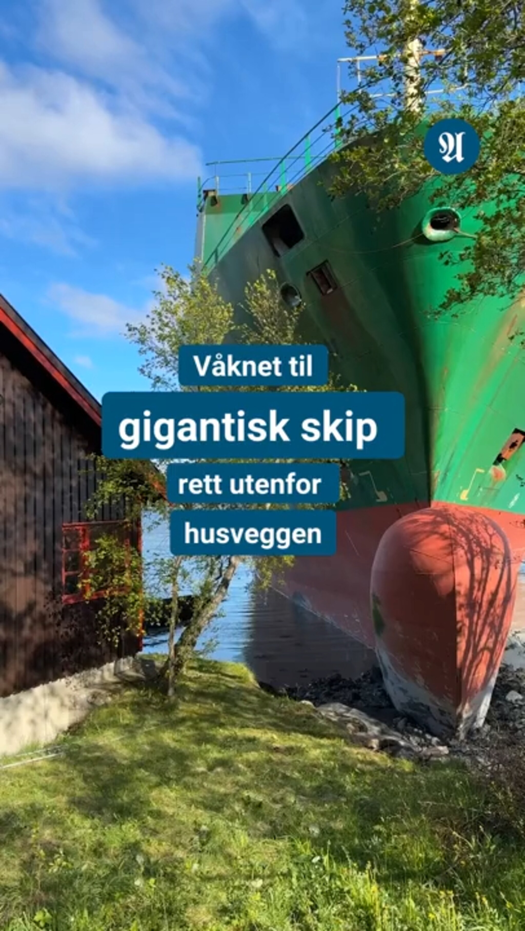Her stanset containerskipet: – Vi hadde veldig flaks