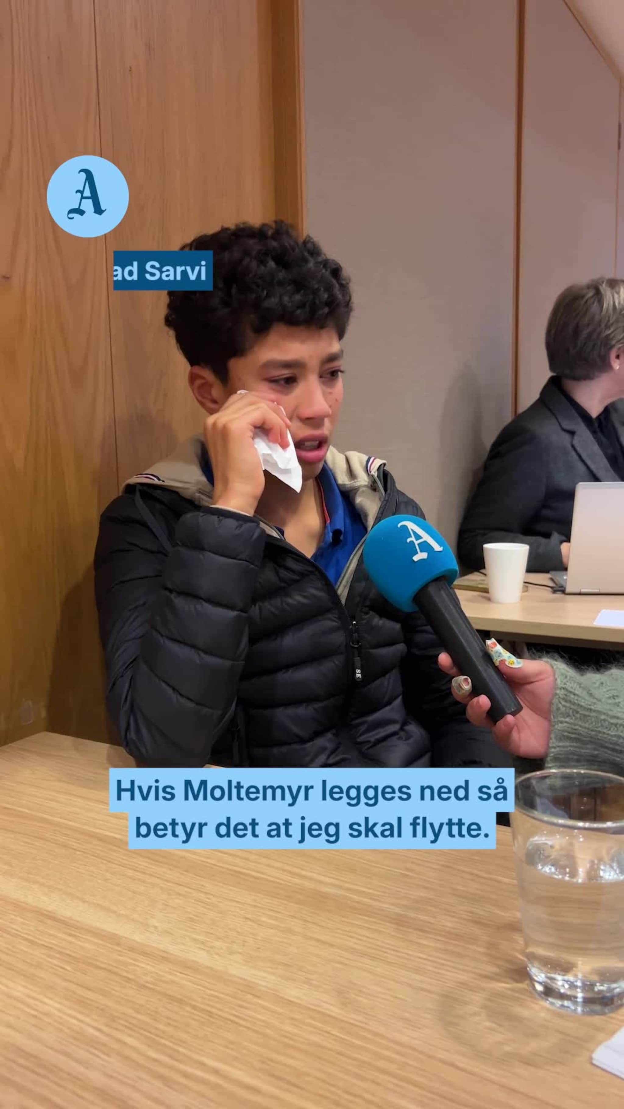 Ahmad (13) med klar beskjed