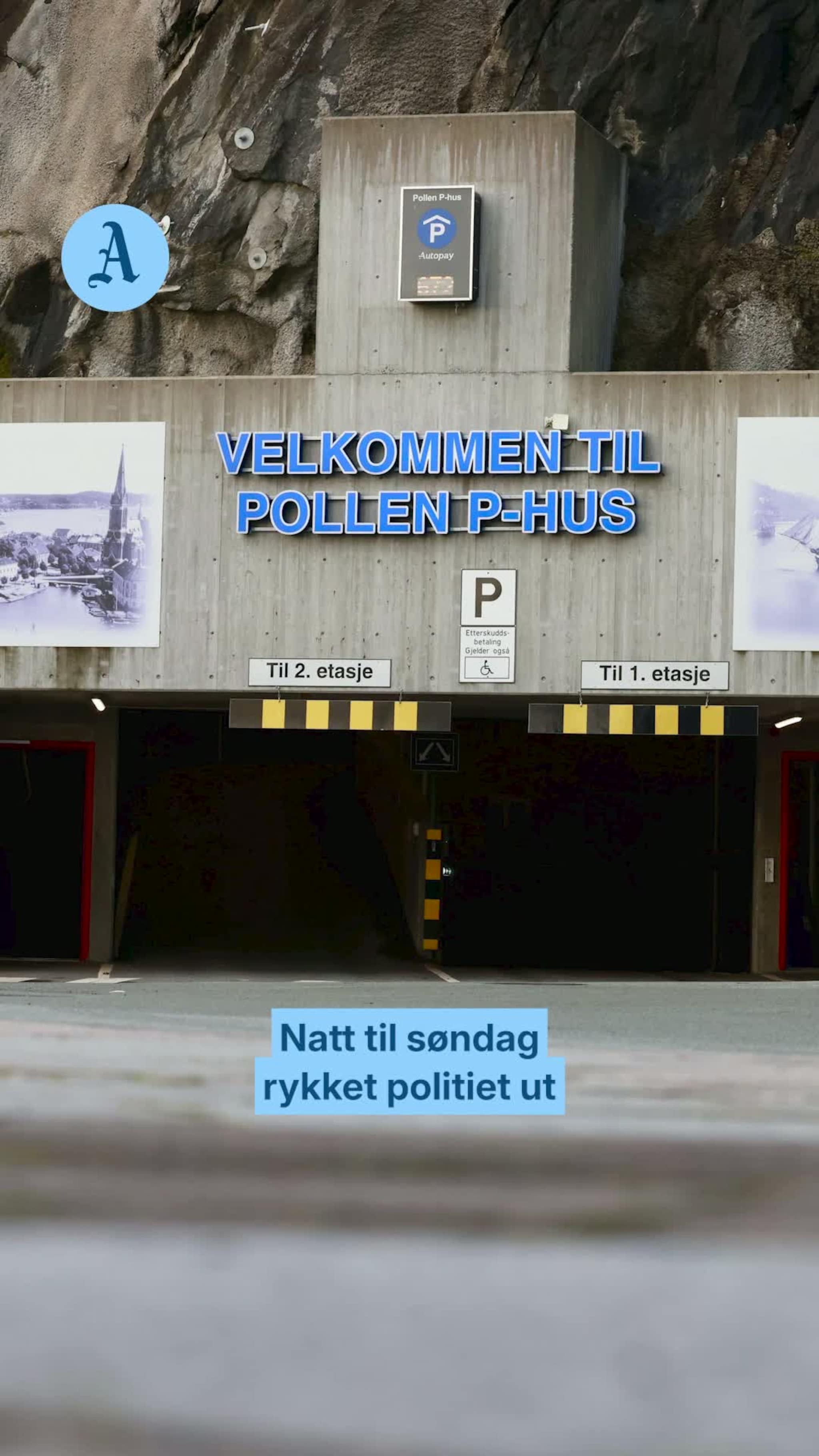 Funnet bevisstløs i parkeringshus