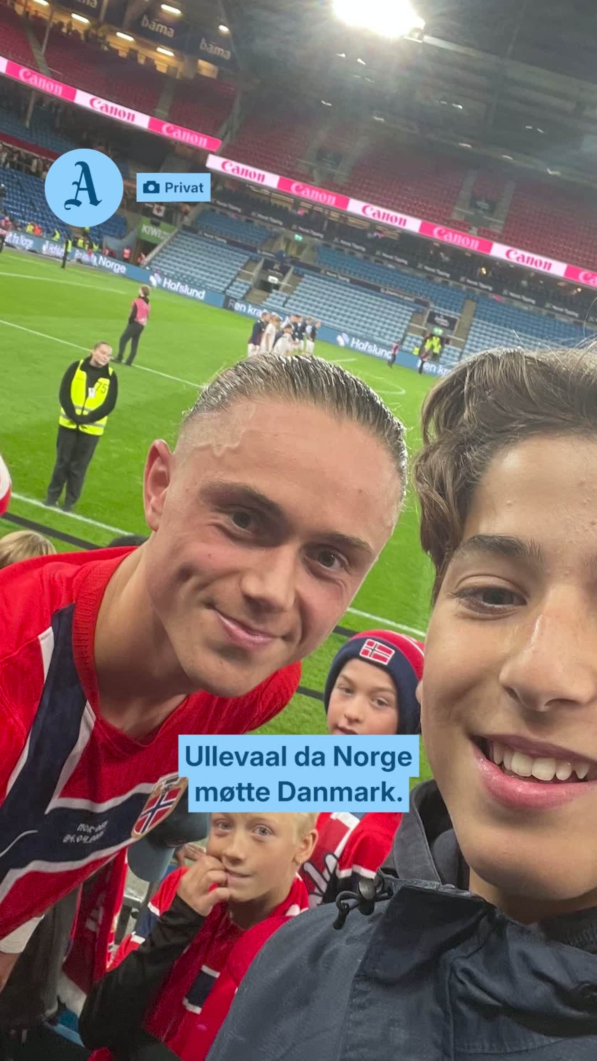 Adam (13) fikk møte idolet sitt