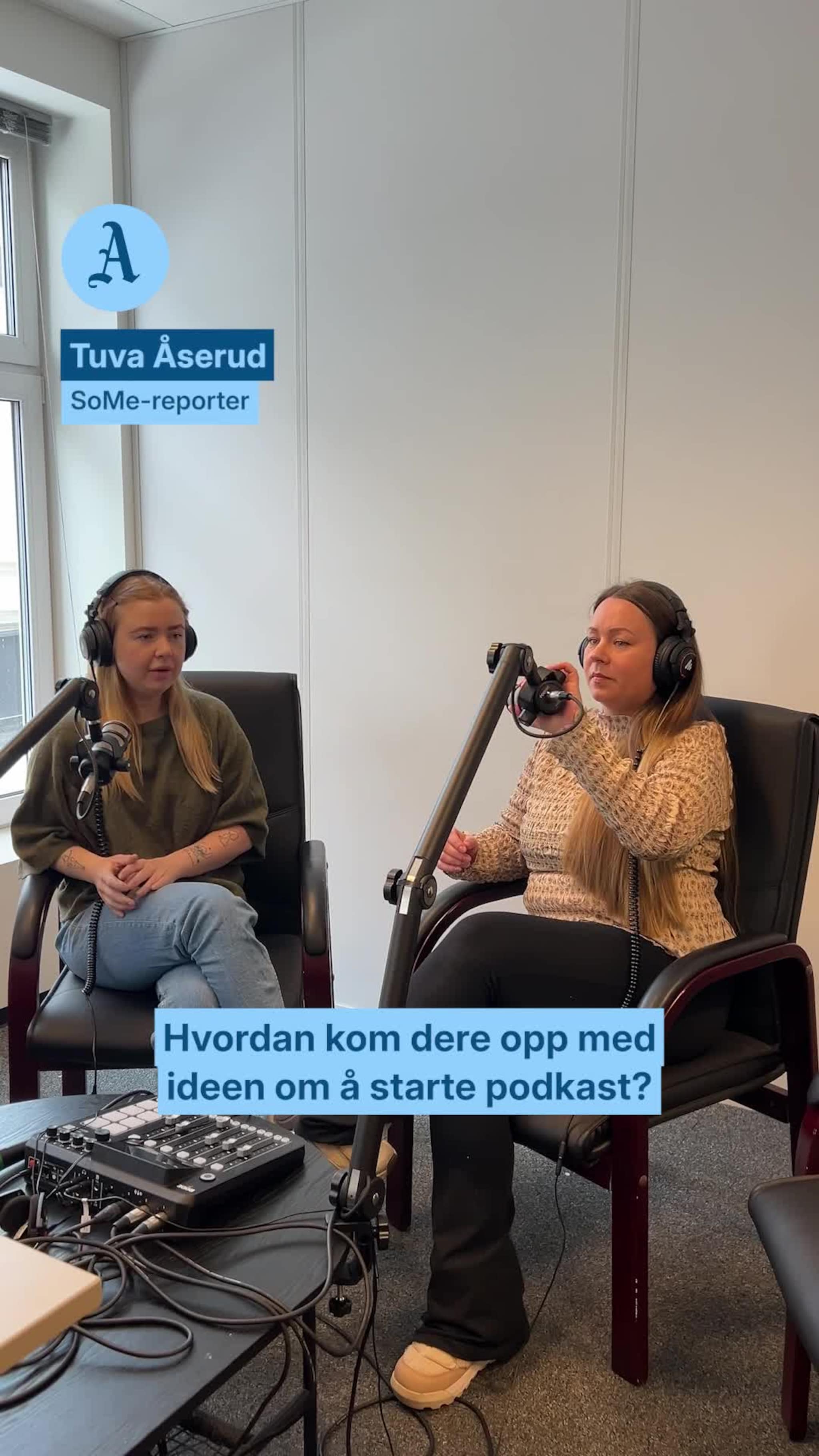 Startet podkast sammen