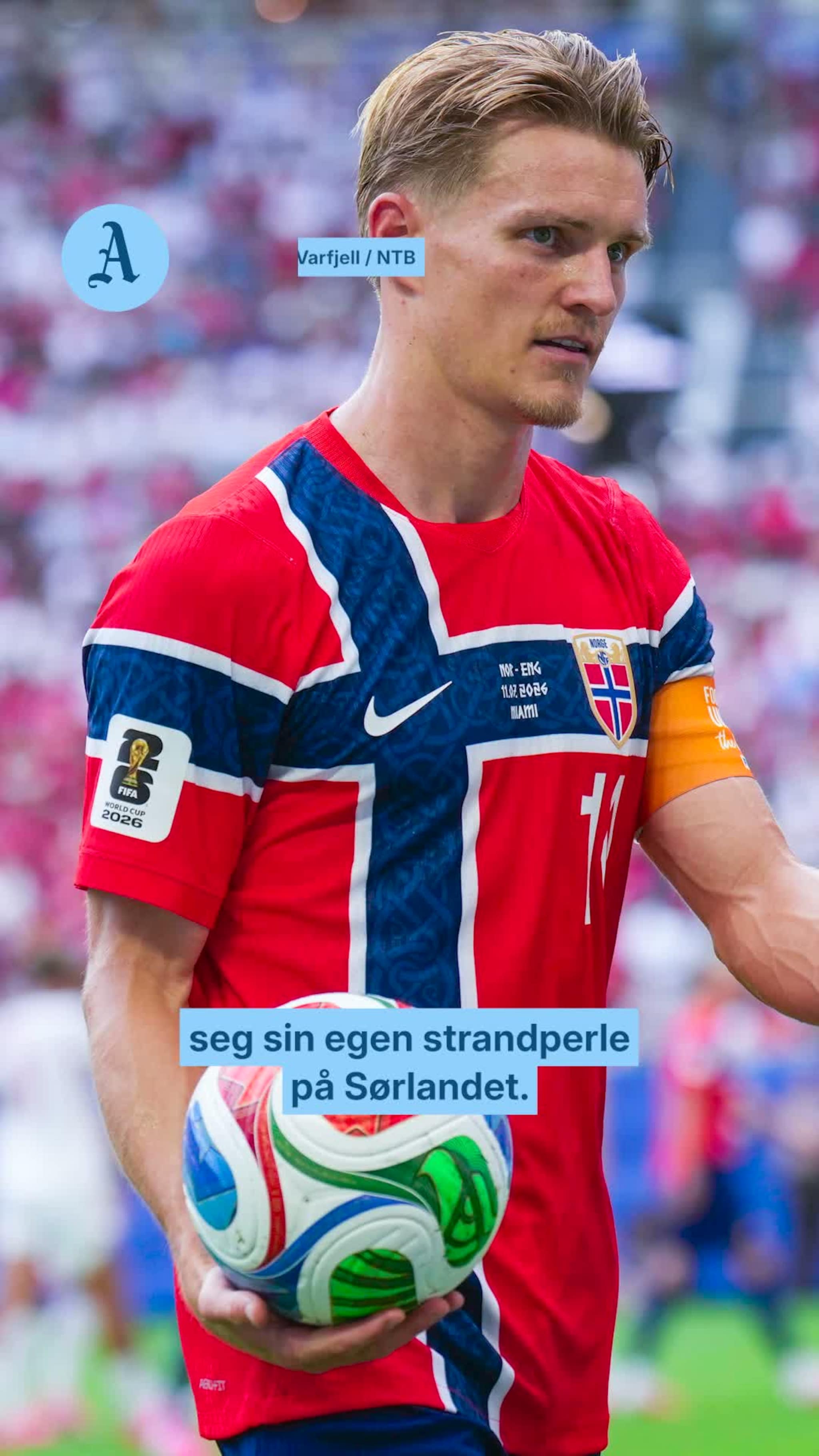 Ødegaard har kjøpt feriehus i Arendal