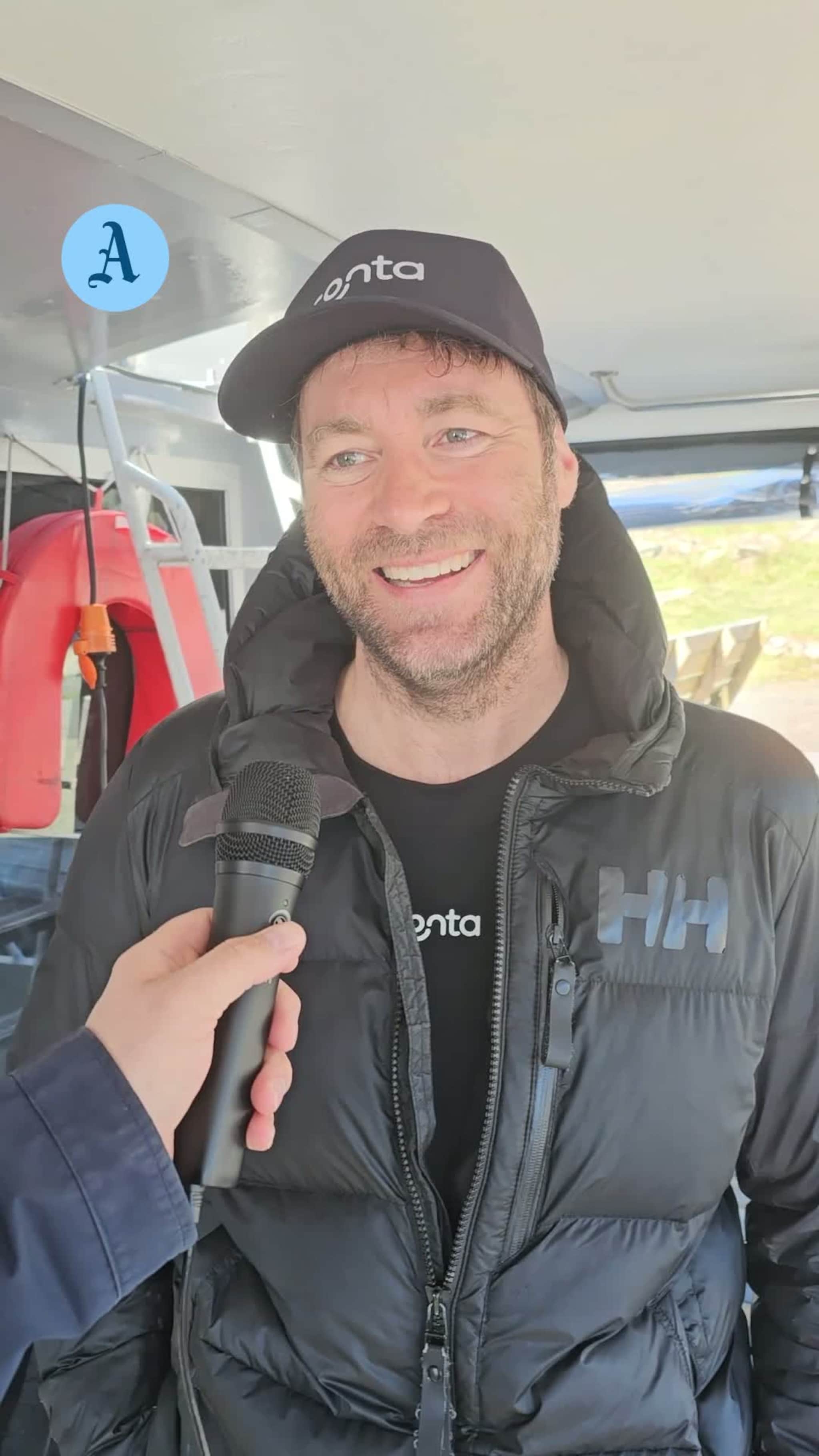 Skal svømme til Russland