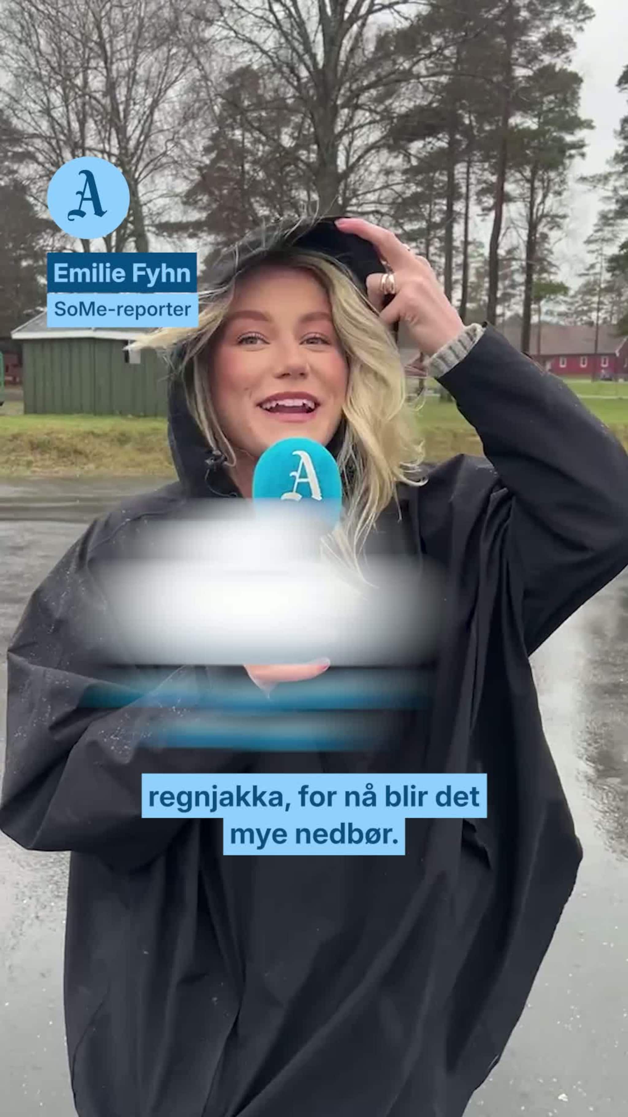 – Finn frem regnjakka