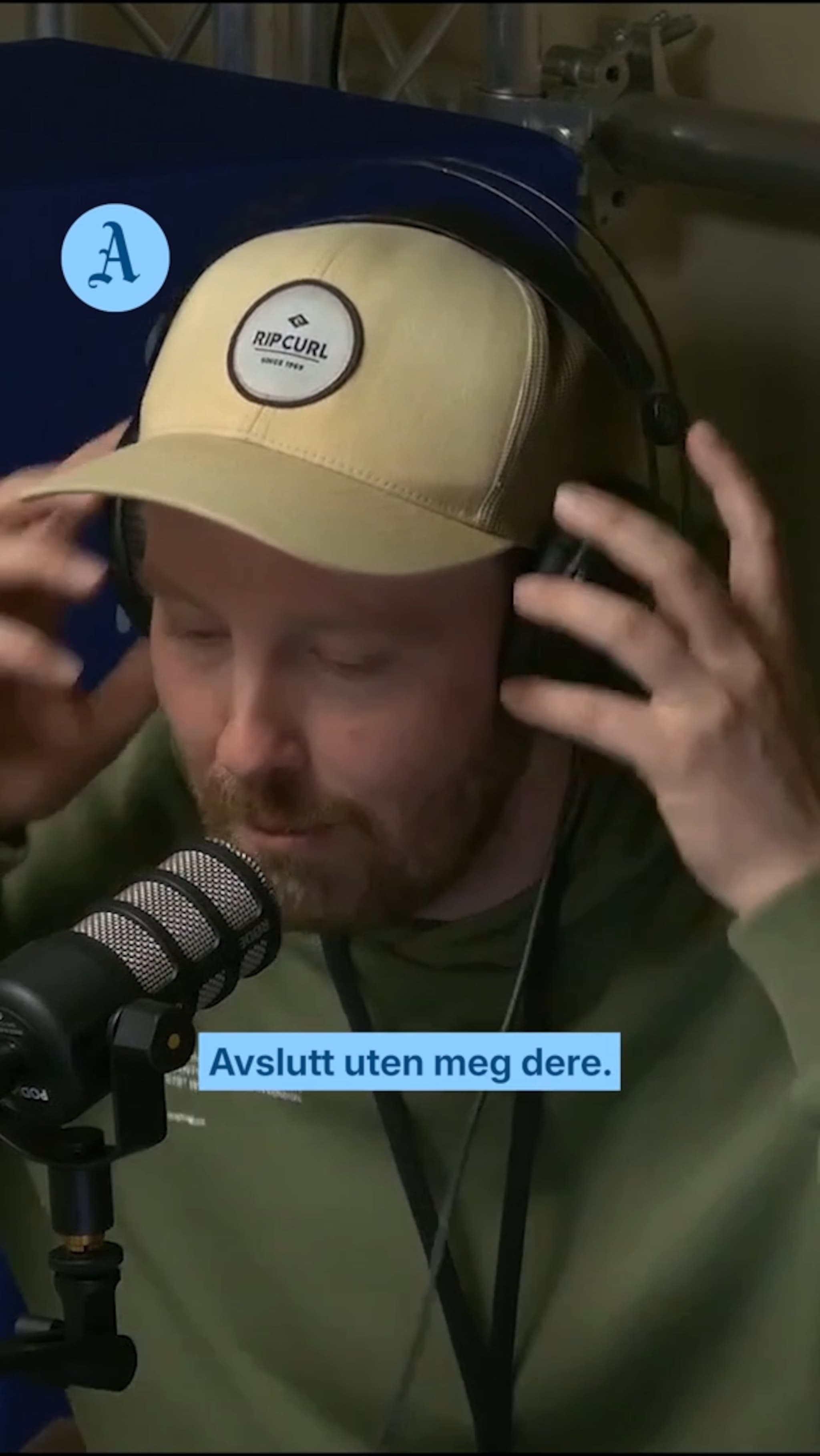 Forlater studio i sinne