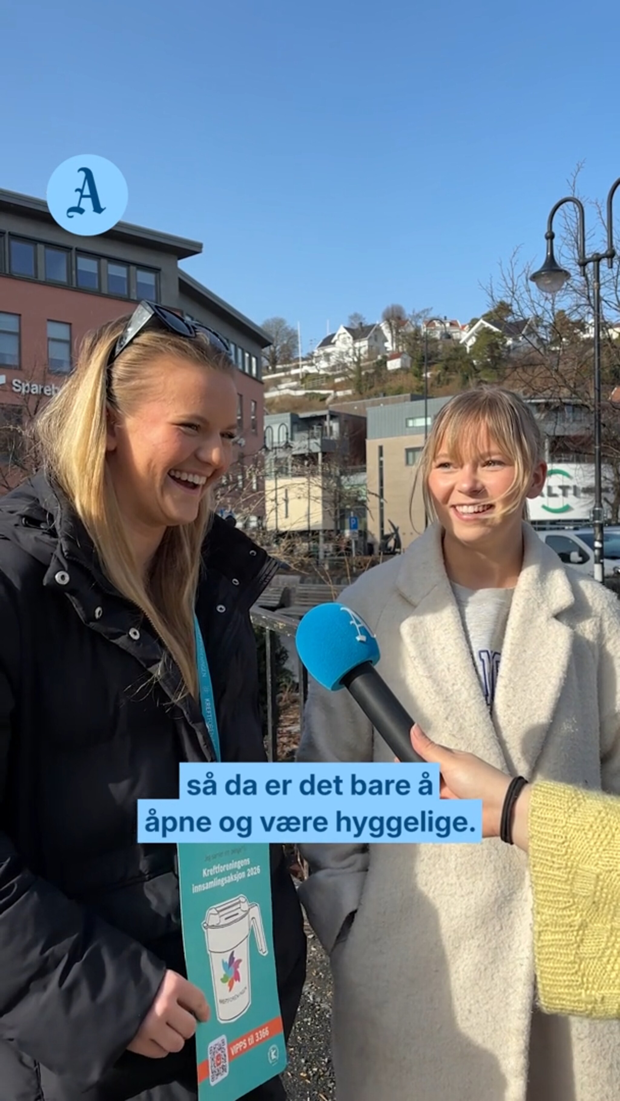 – Åpne døra og vær hyggelige