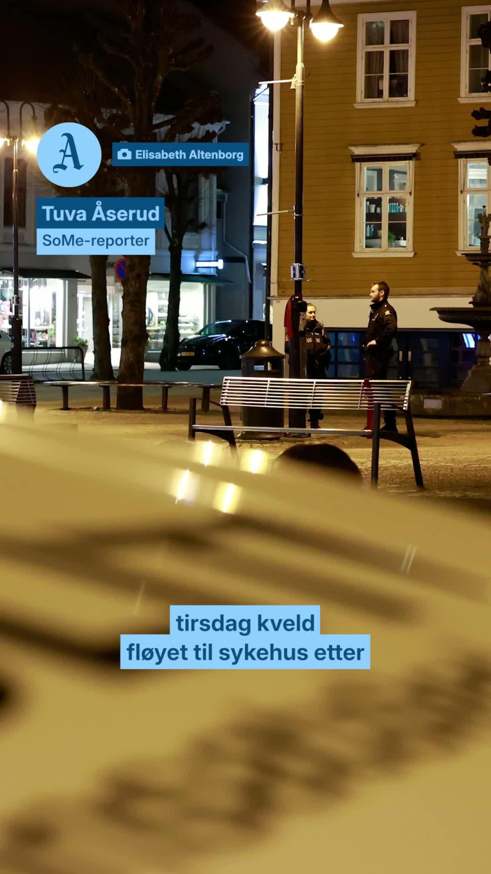 Mann fløyet til sykehus etter voldshendelse