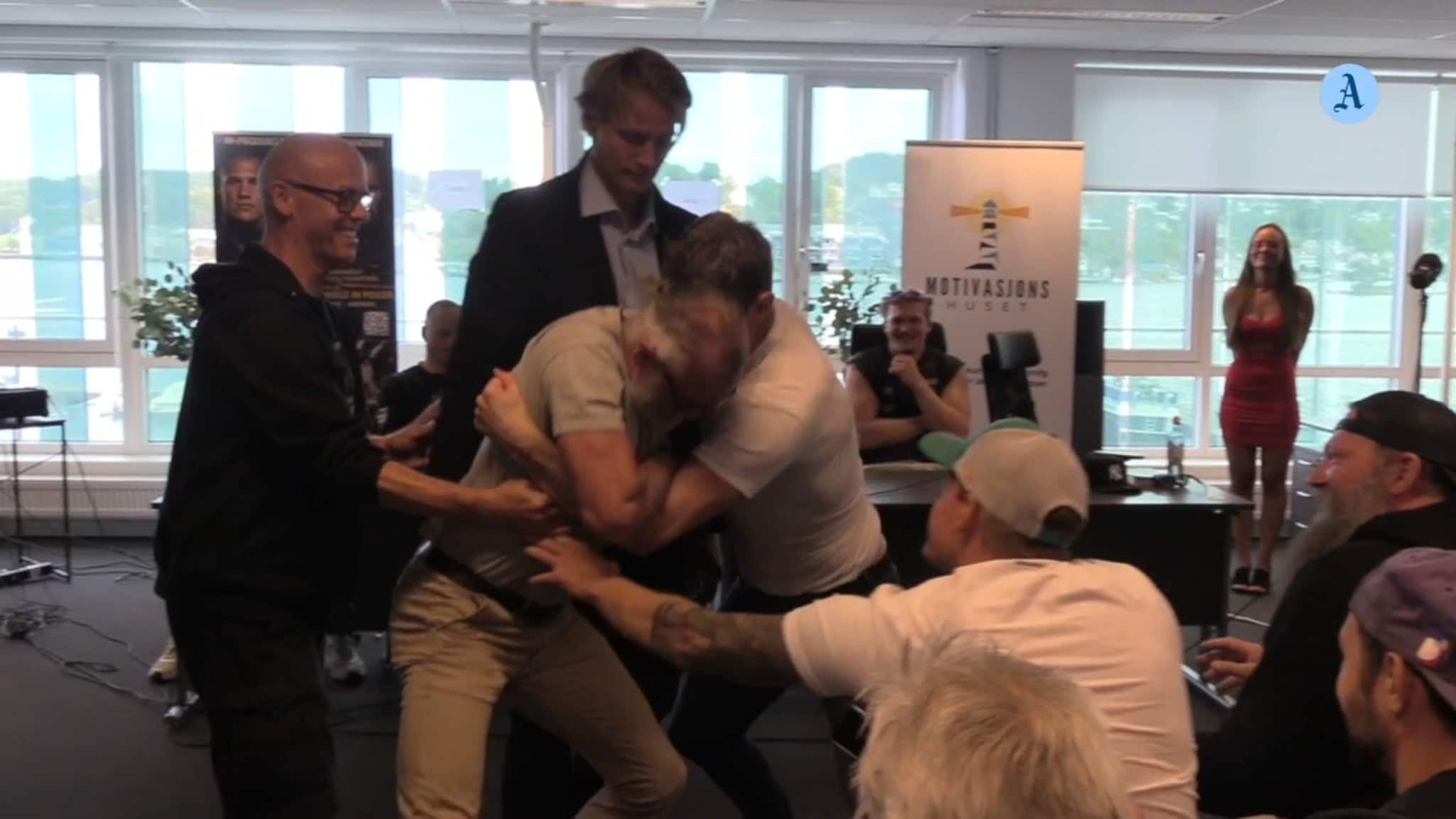 Brytekamp mellom Erling Havnå og Frank Løke