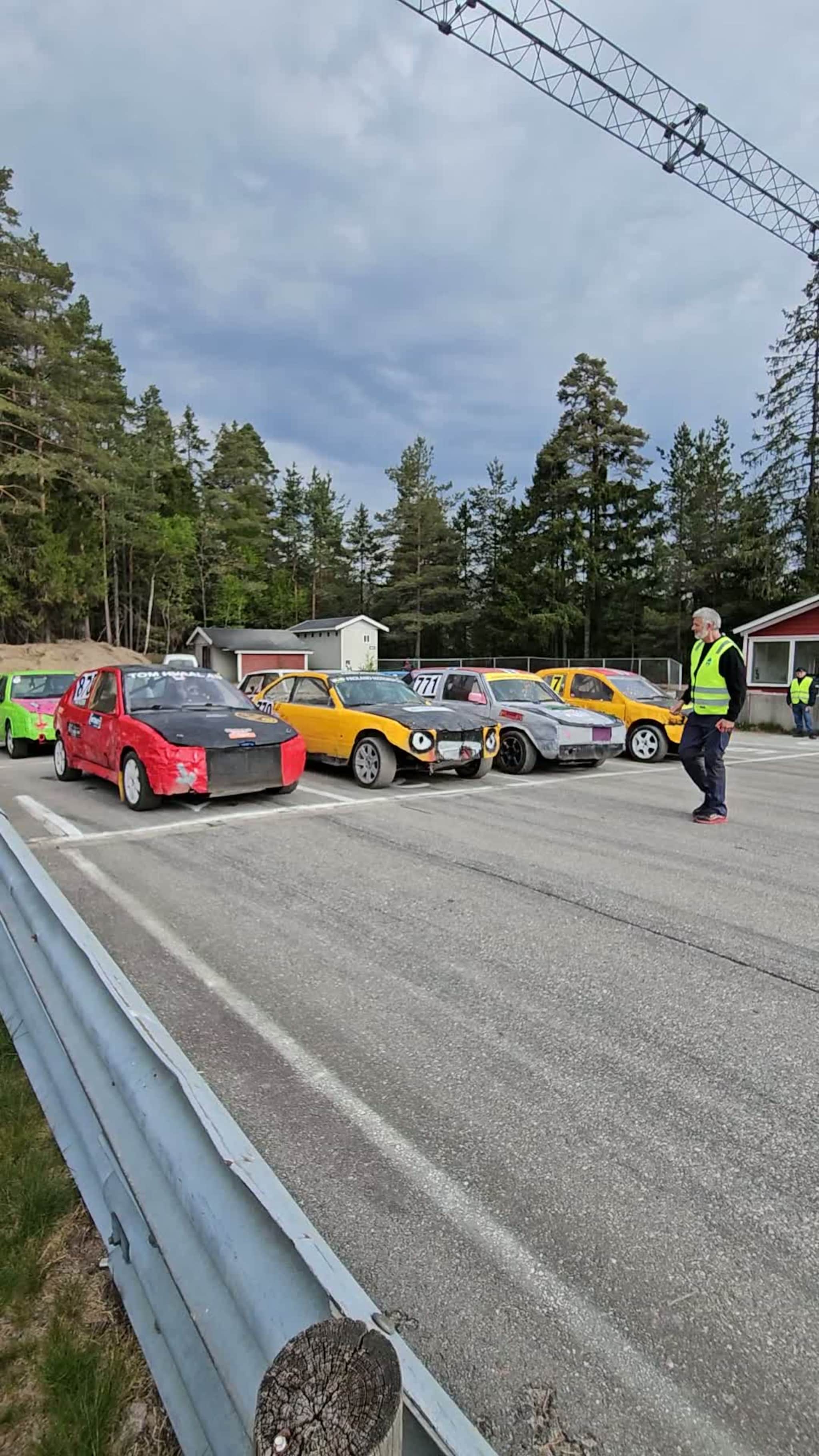 Bilcross junior på Rugslandsbanen