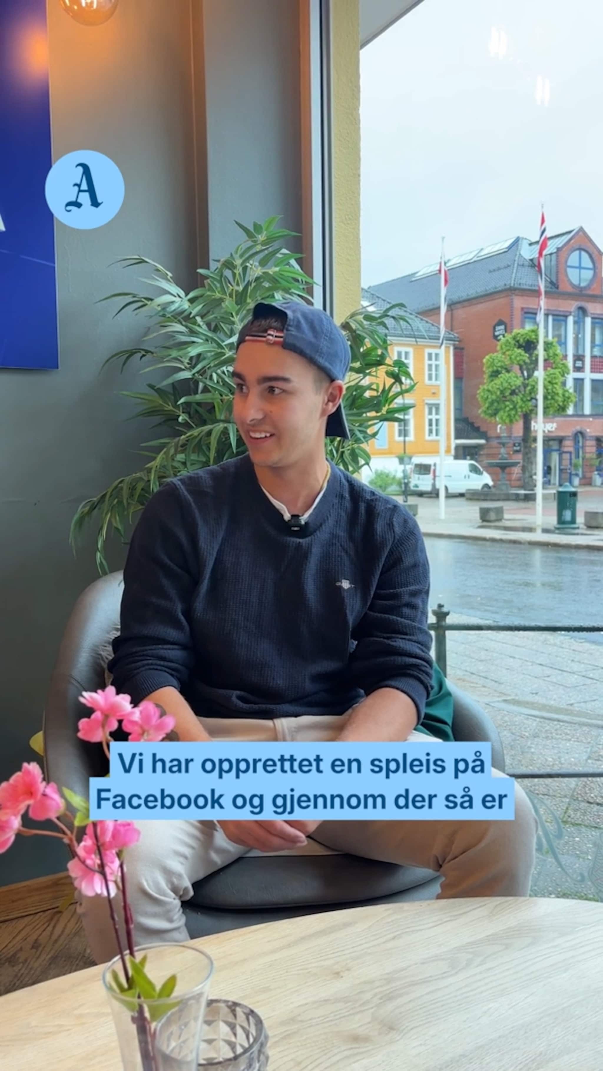 Inviterer fremmede på tur