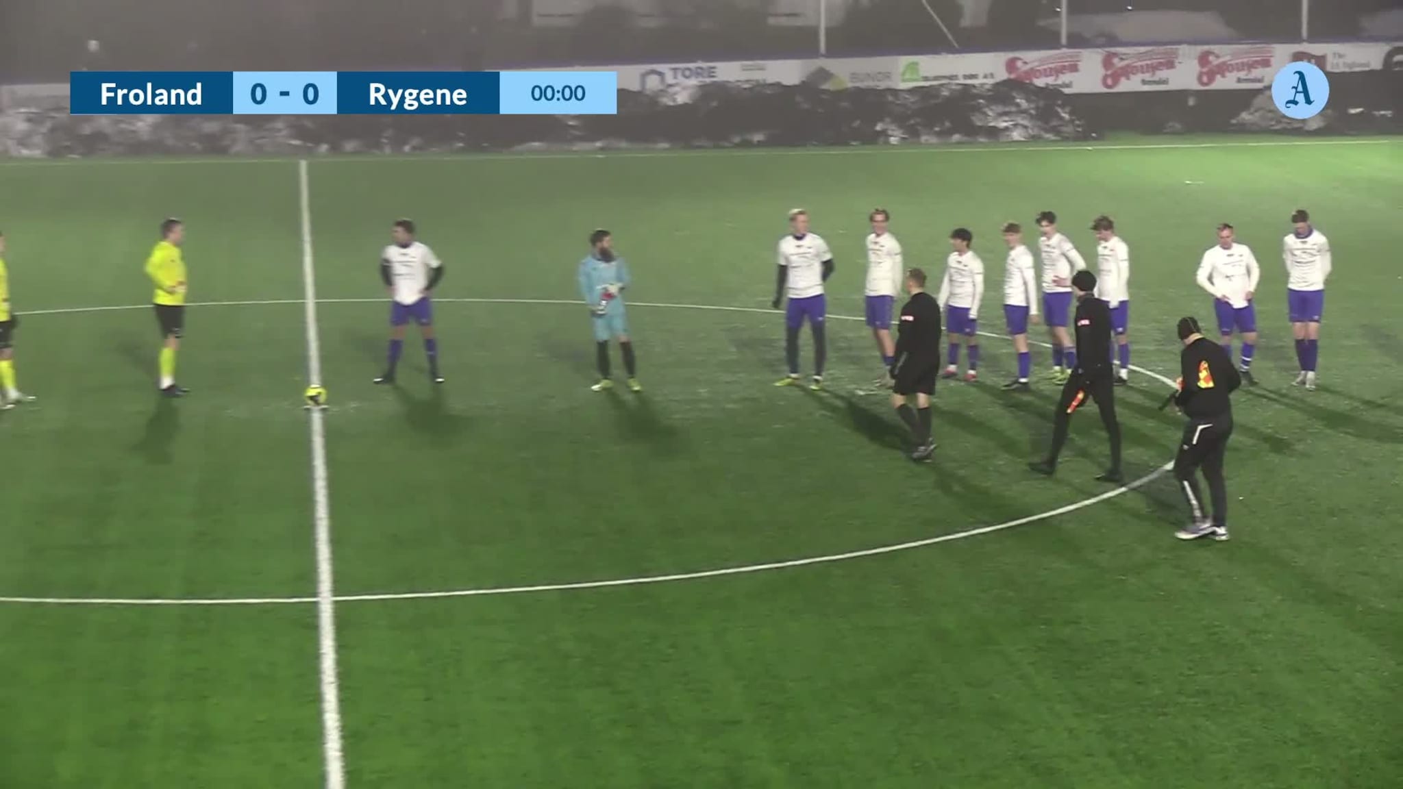 Vintercupen semifinale: Froland - Rygene