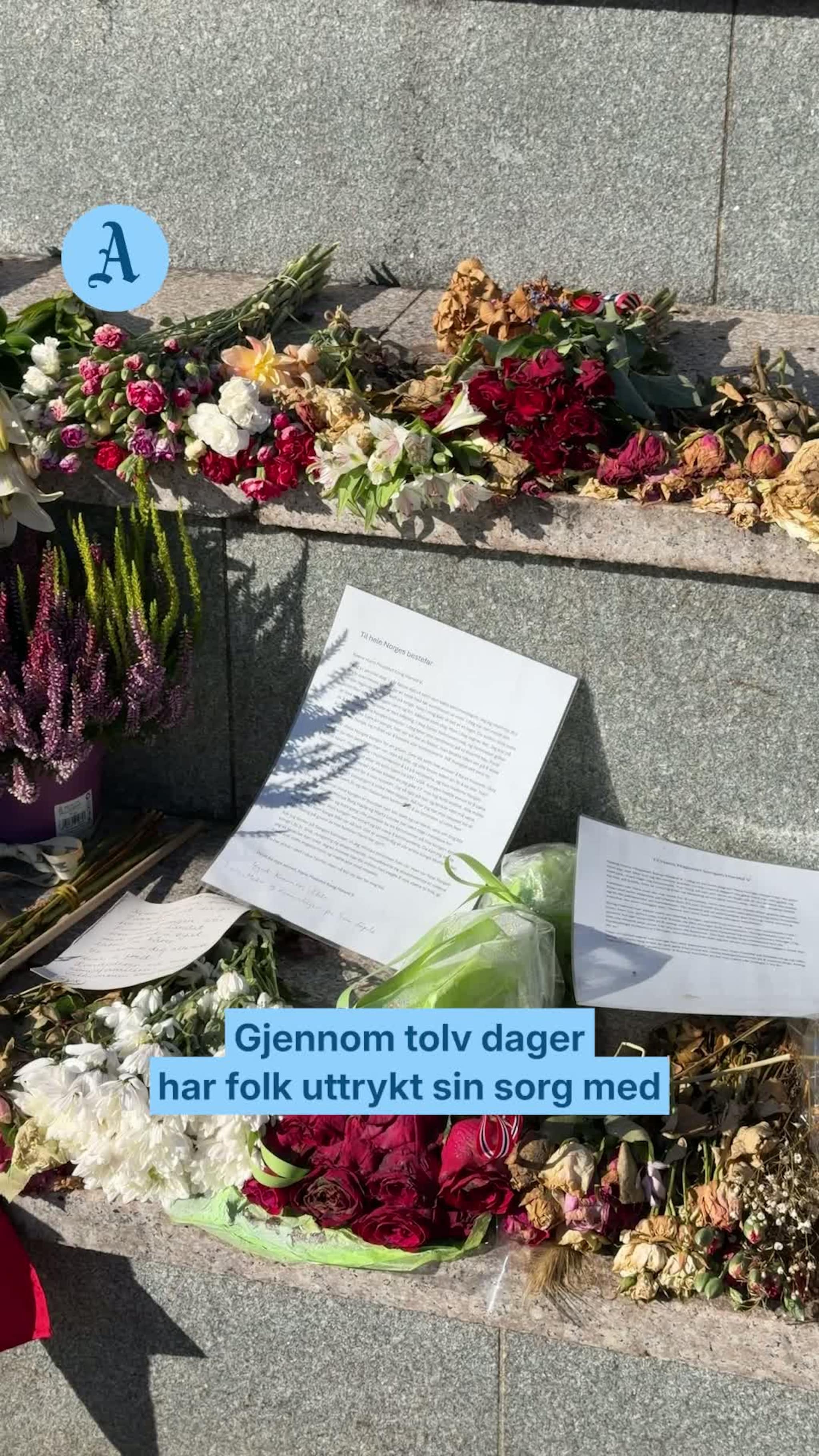Hilsenene blir tatt vare på