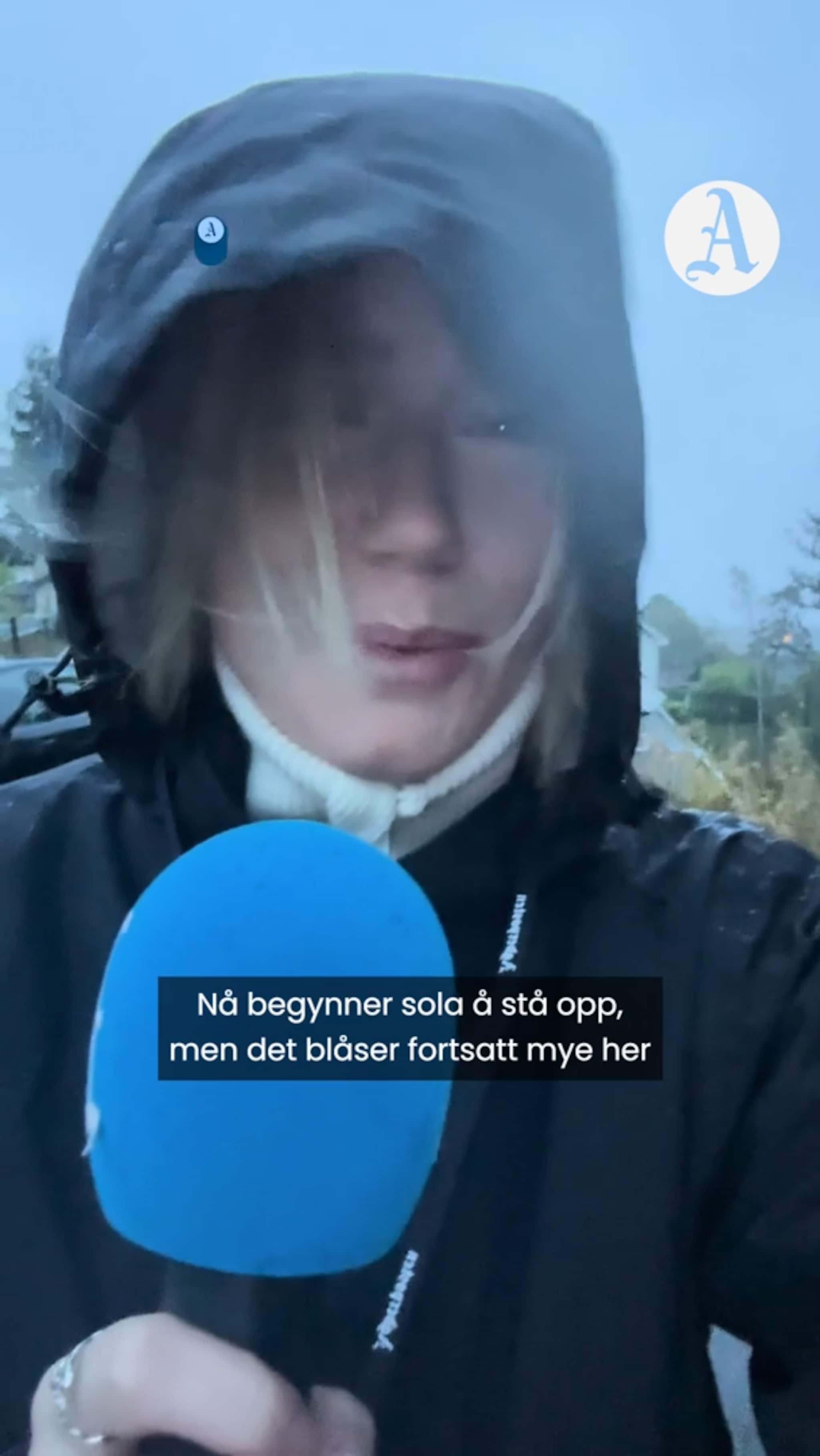 Stormen «Amy» har satt sine spor