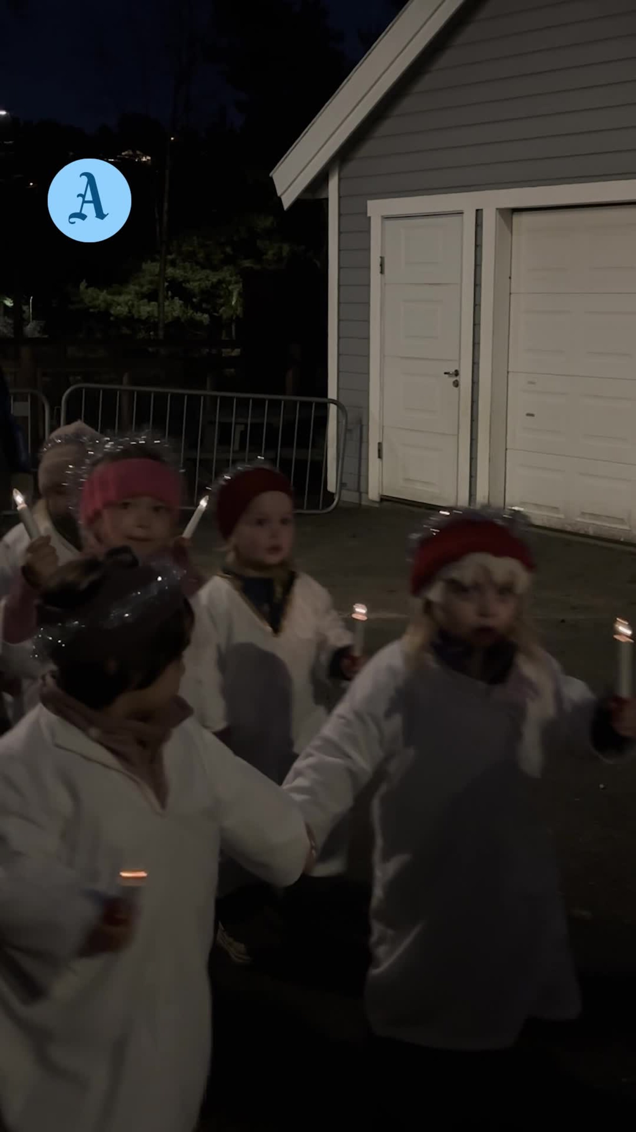 Feiret Lucia i barnehagen