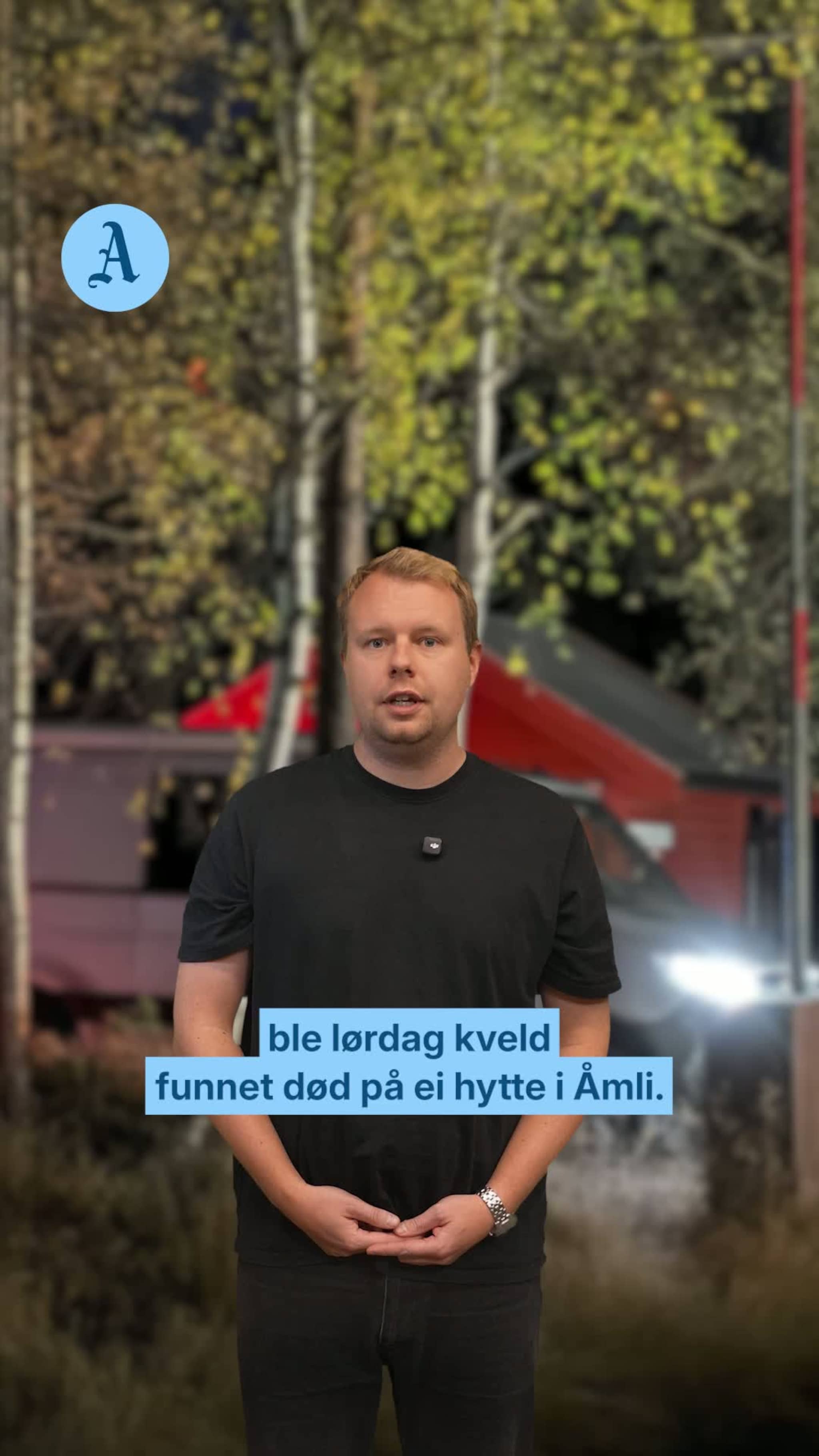 Kvinne funnet død på hytte i Åmli