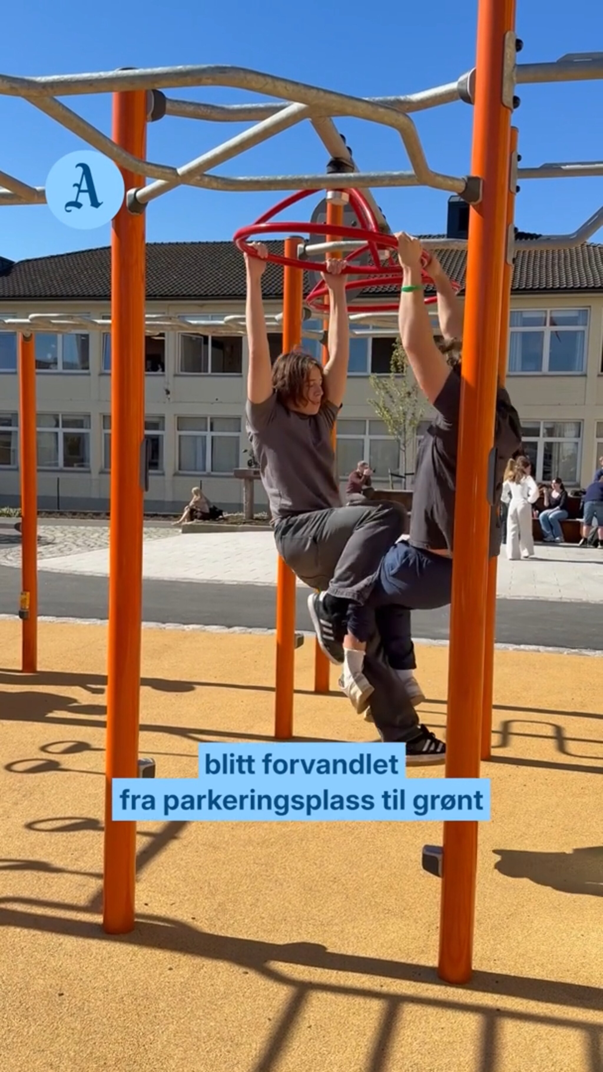 Har fått nytt uteområde
