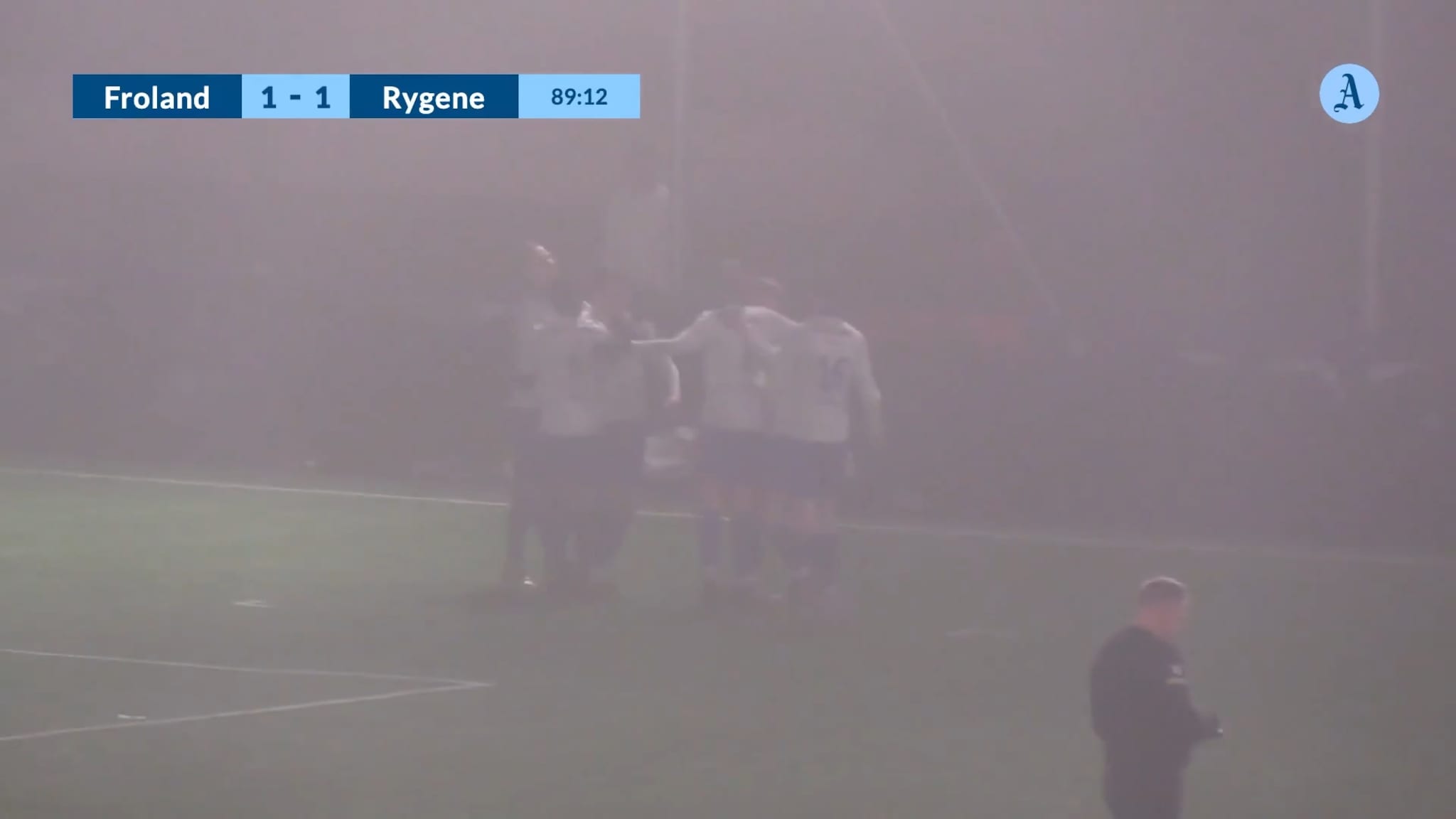 Spinnvill avslutning på kampen