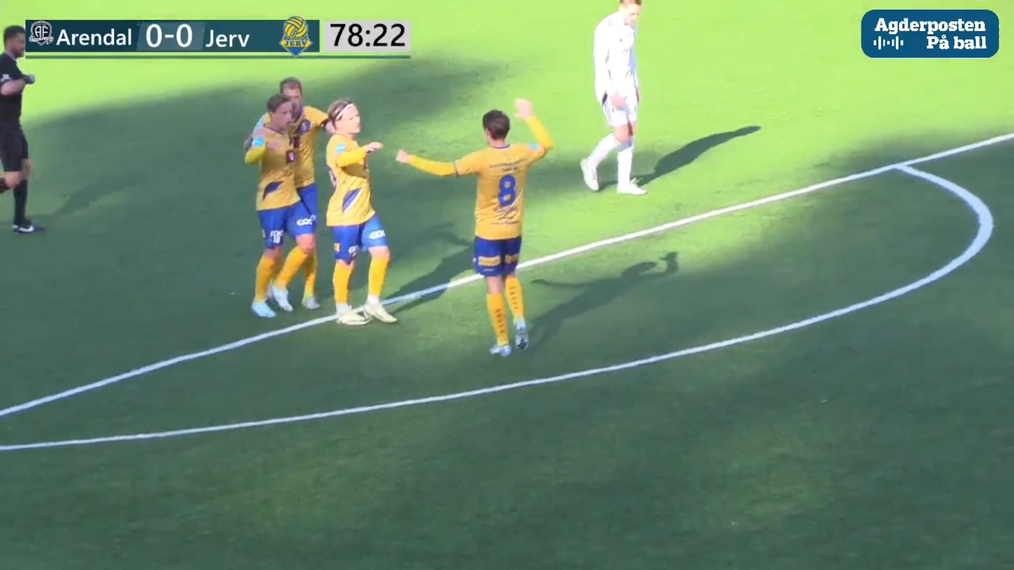 Scoring: Arendal - Jerv 0-1