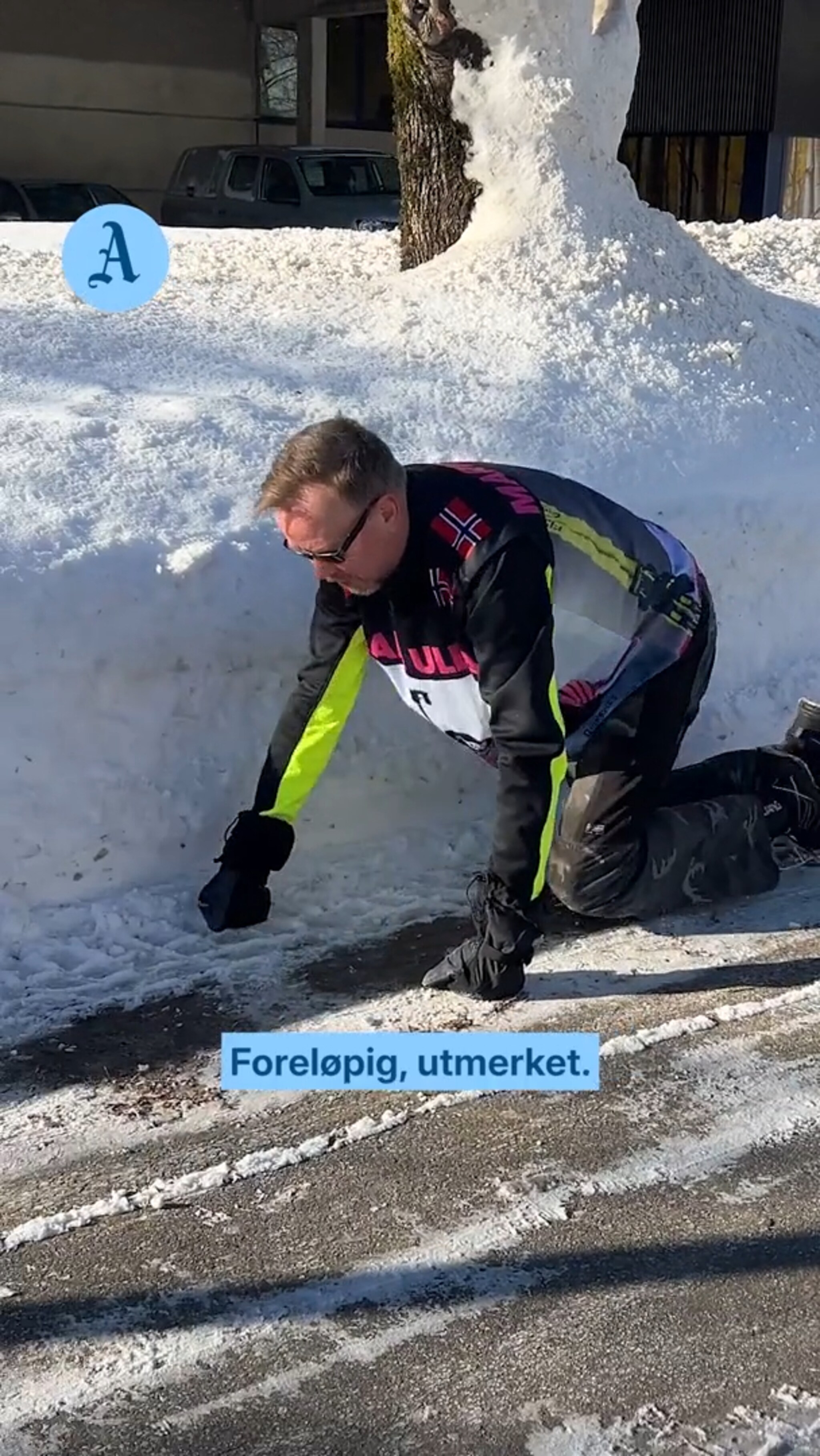 Krabbet gjennom bygda for OL-sølv