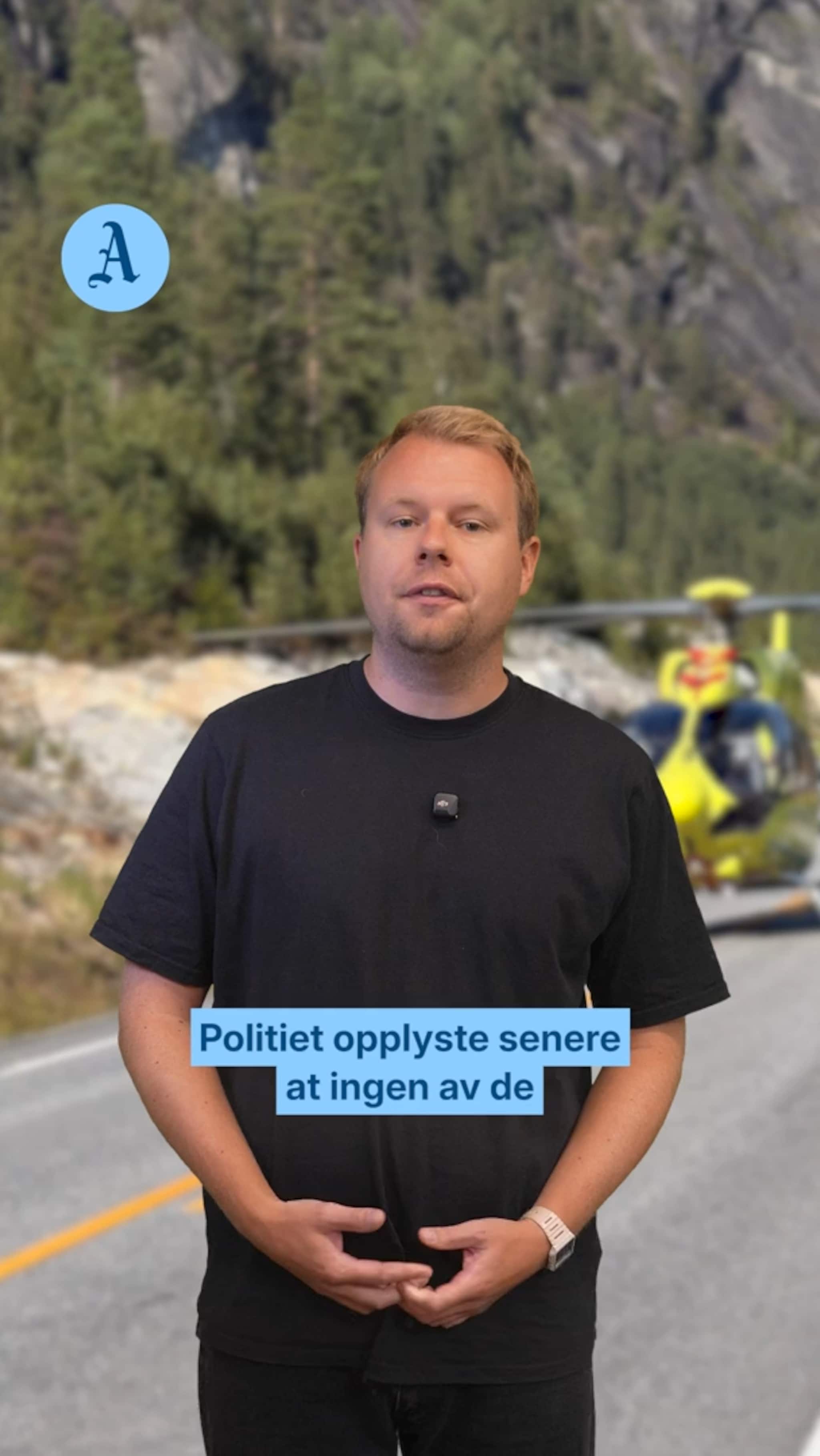 Alvorlig ulykke på riksvei 9