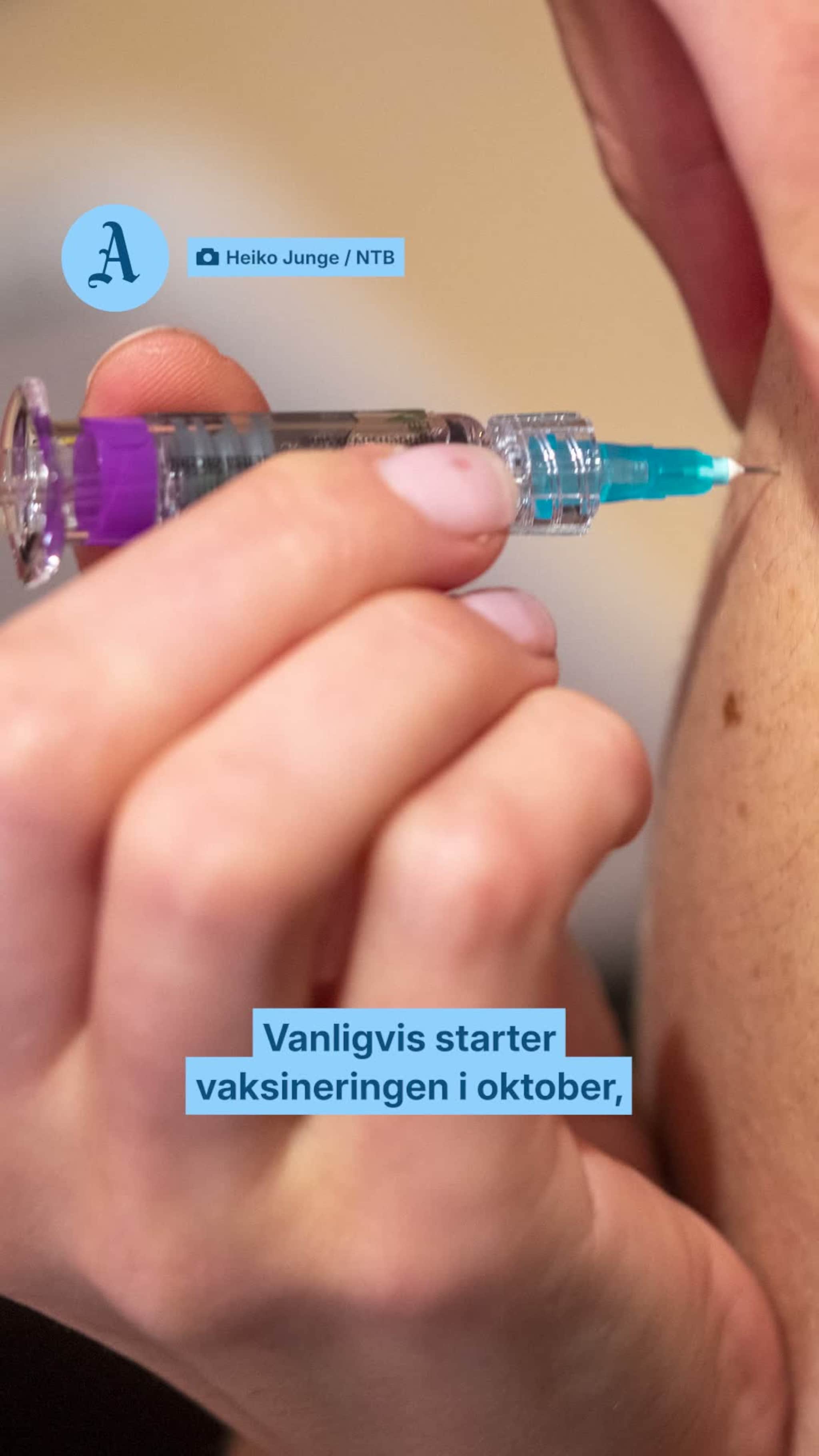 Vaksiner er forsinket