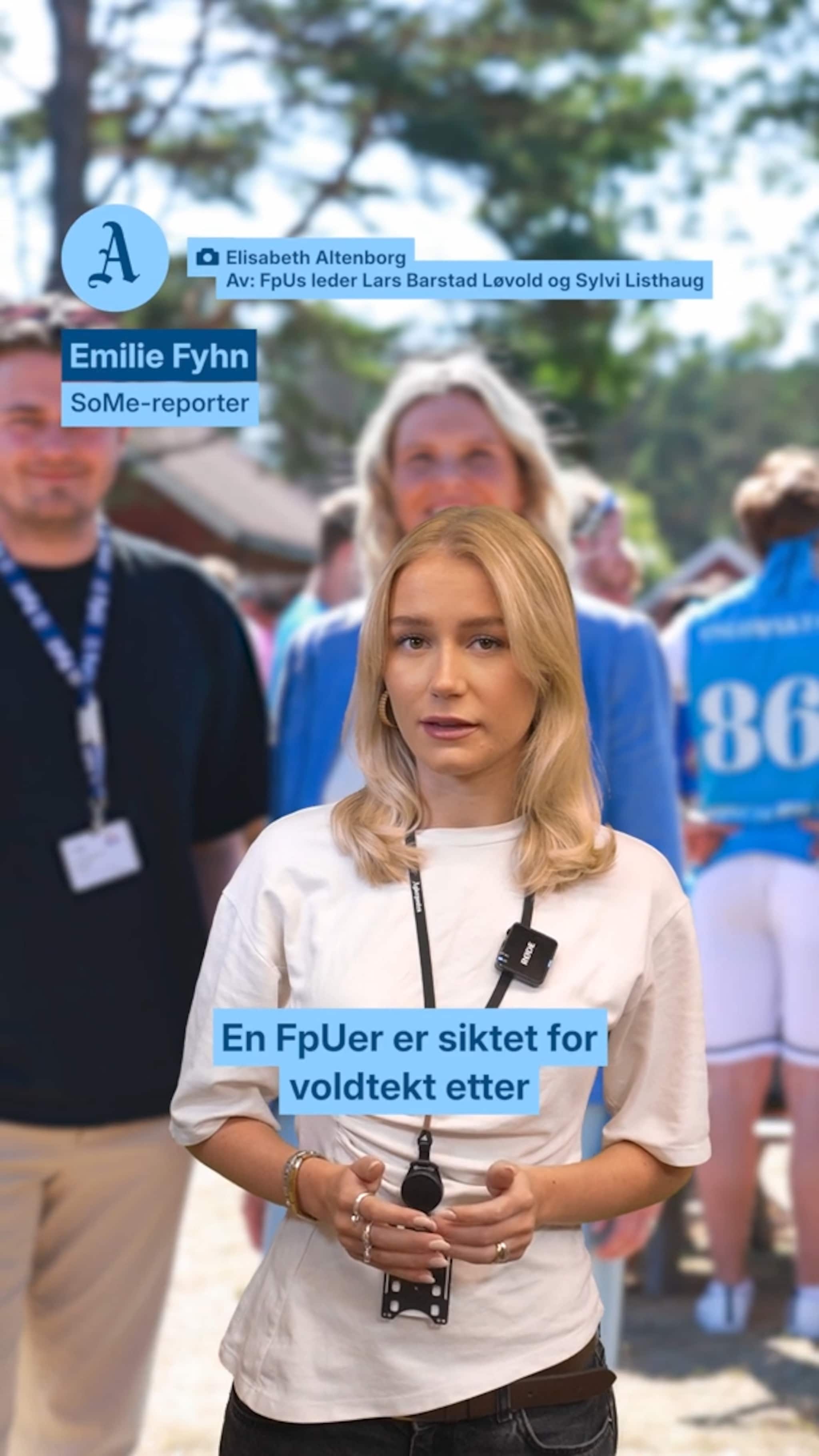 FpU-er siktet for voldtekt