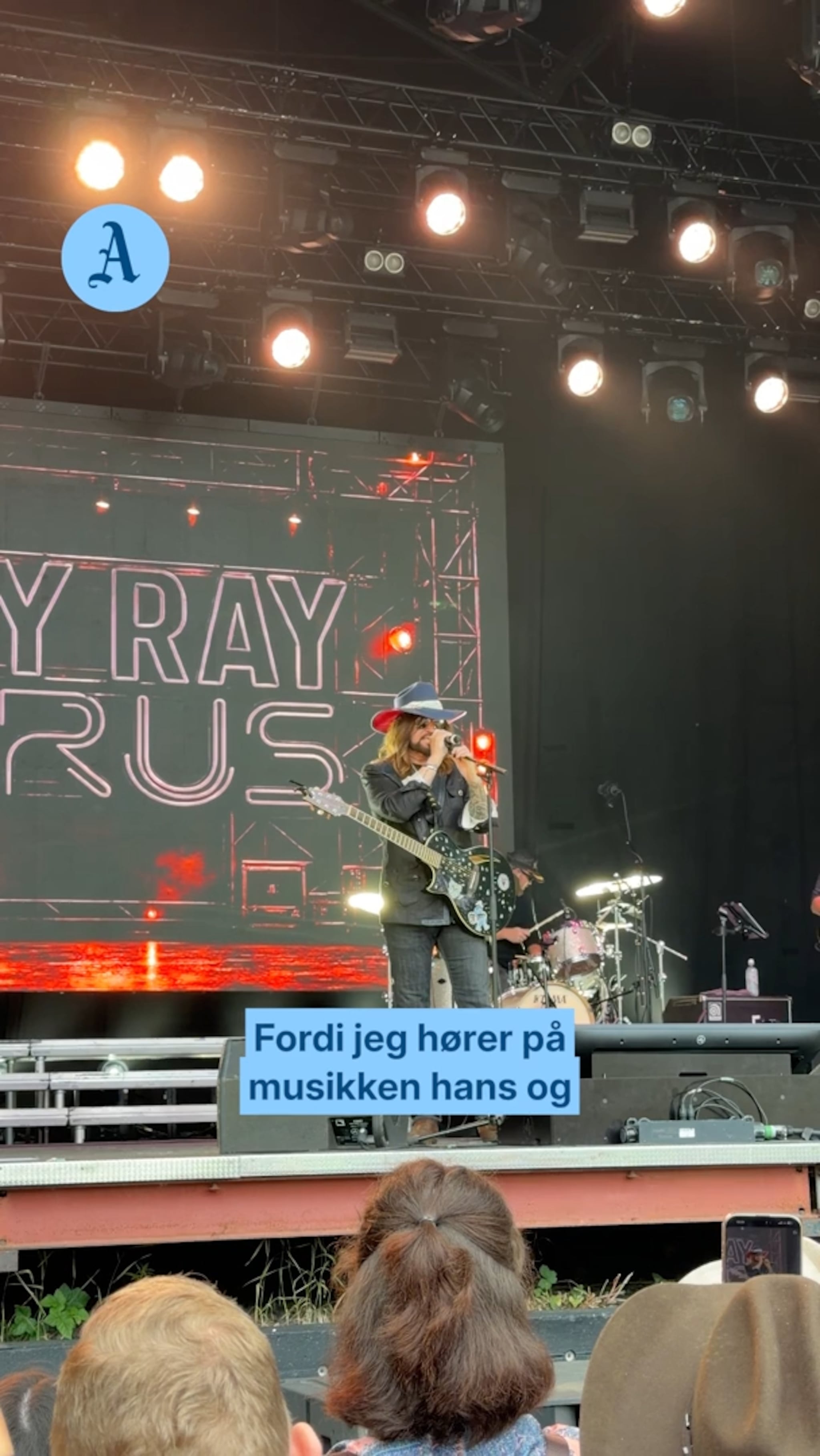 Billy Ray Cyrus i Arendal