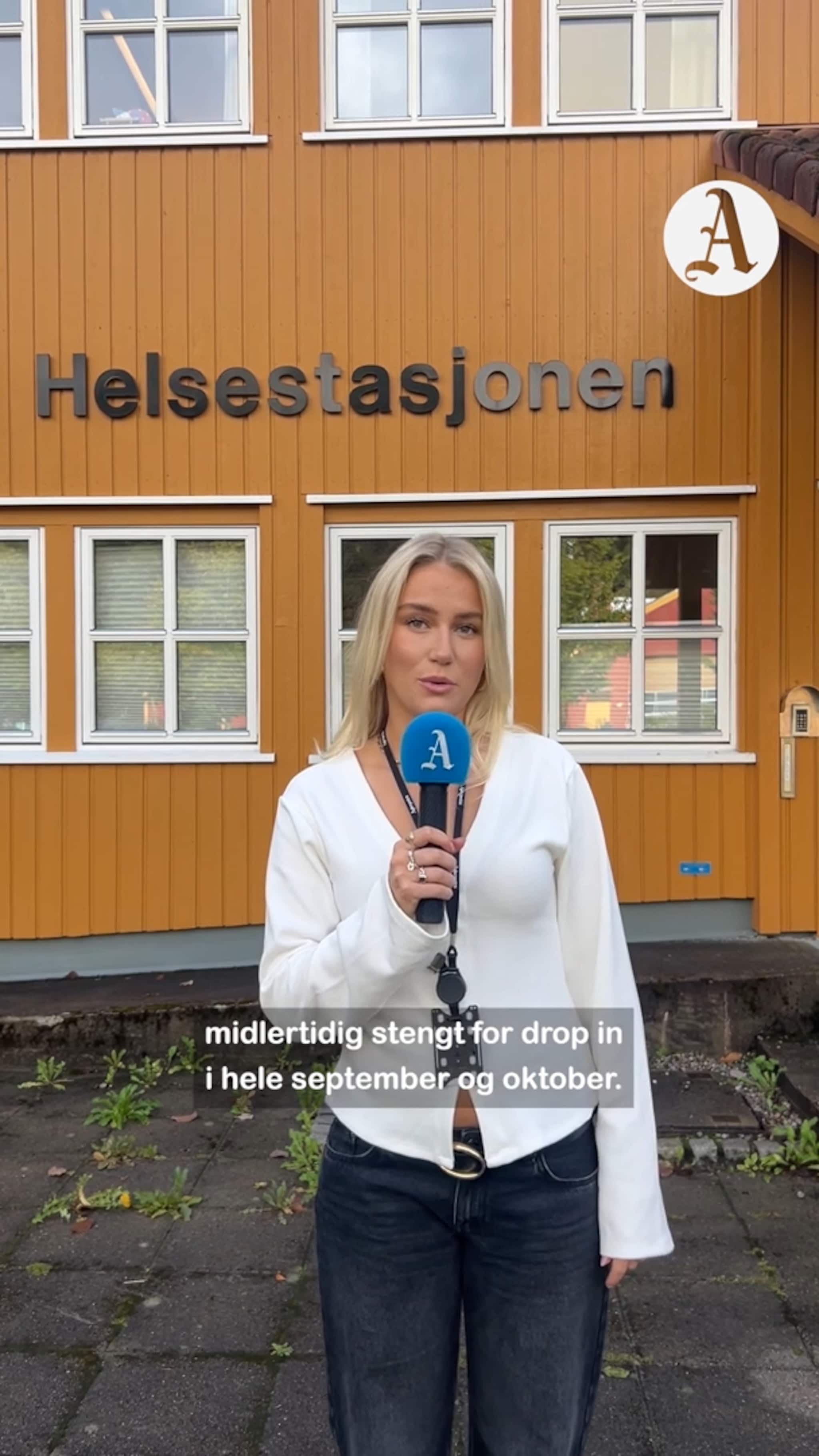 Åpen helsestasjon midlertidig stengt