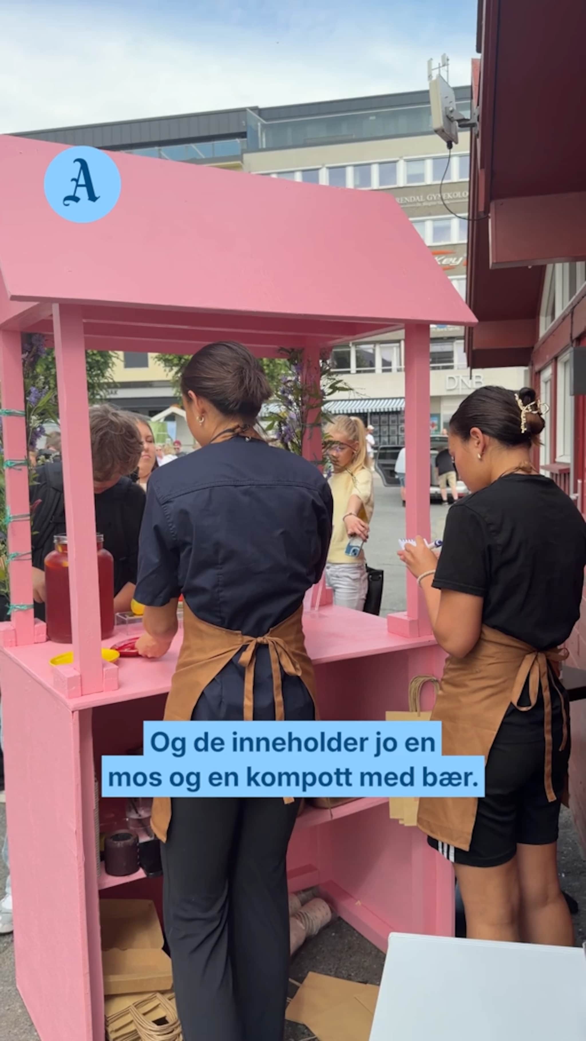 Lang kø for viral kake