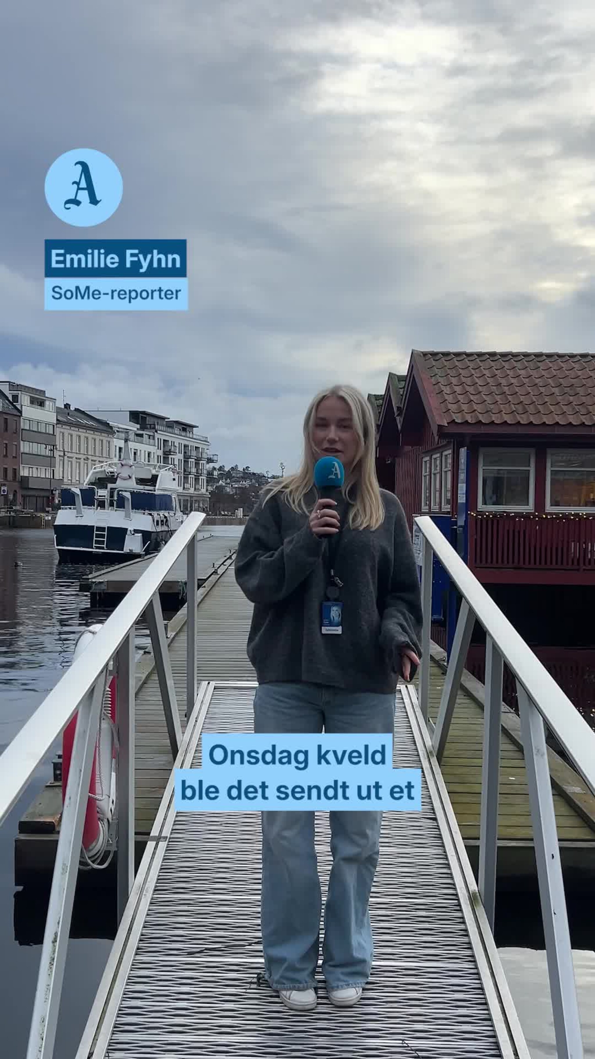 Høy vannstand i Agder torsdag