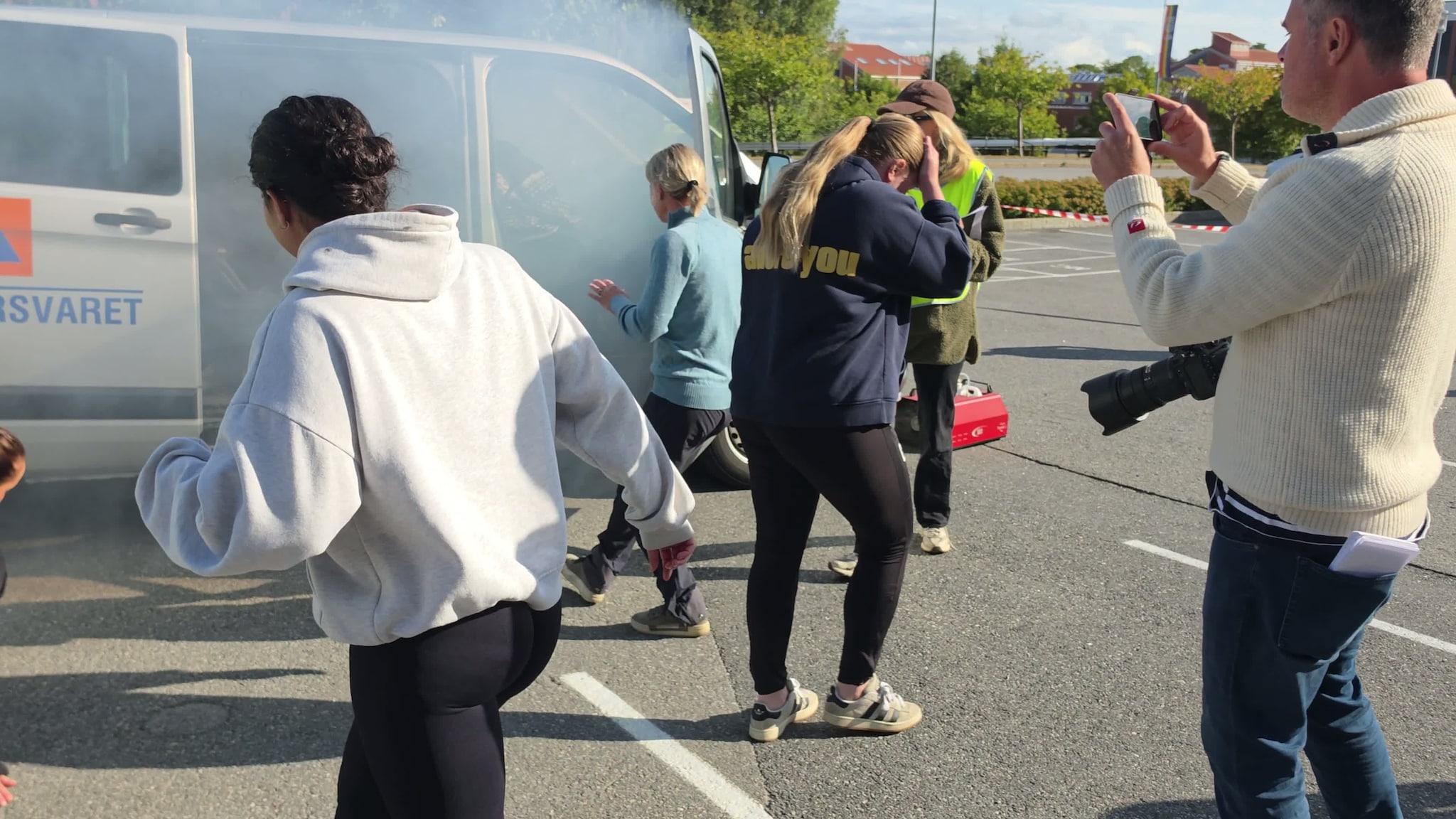 Katastrofeøvelse i Grimstad