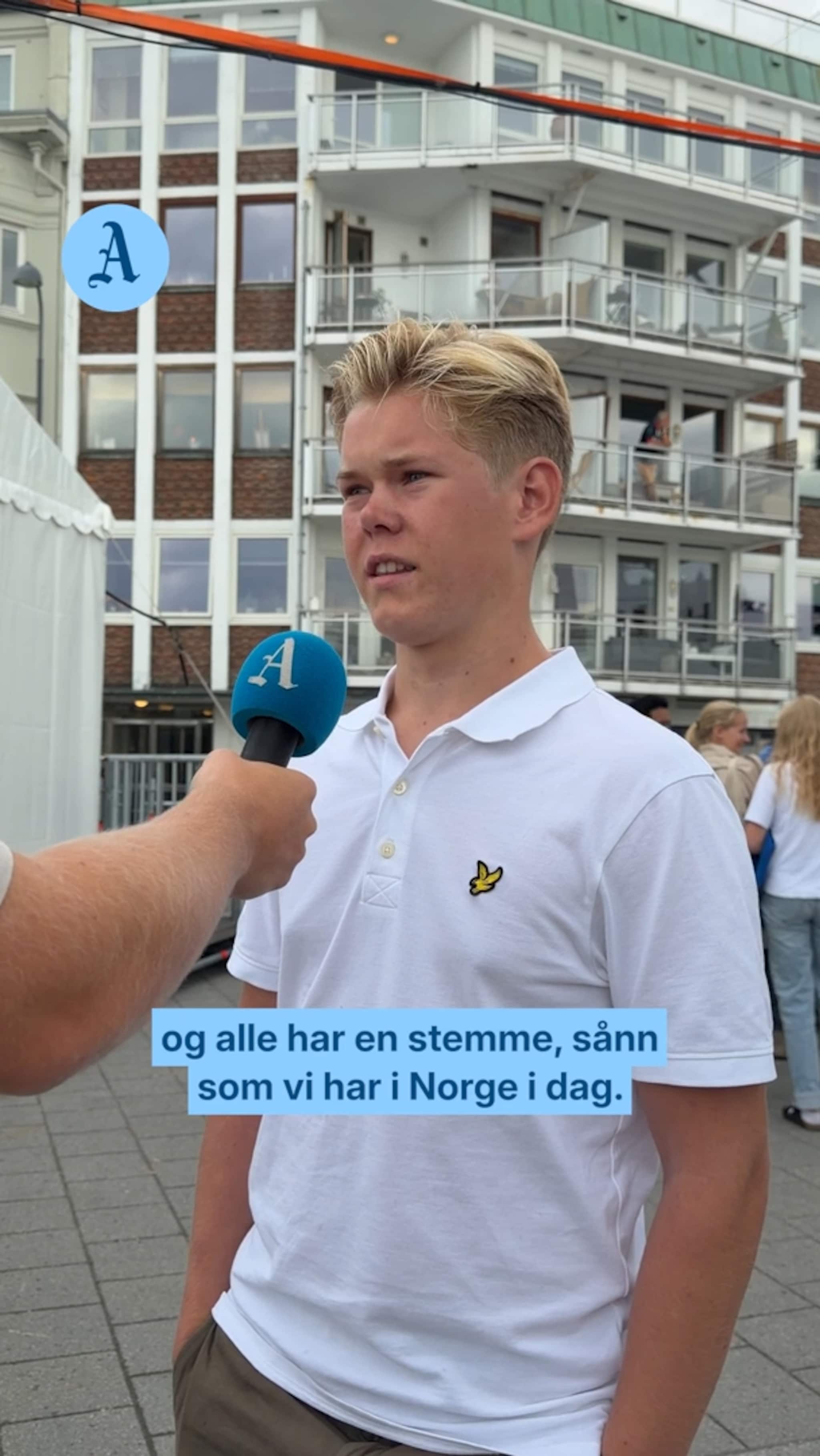 Hva syns de unge om Arendalsuka?