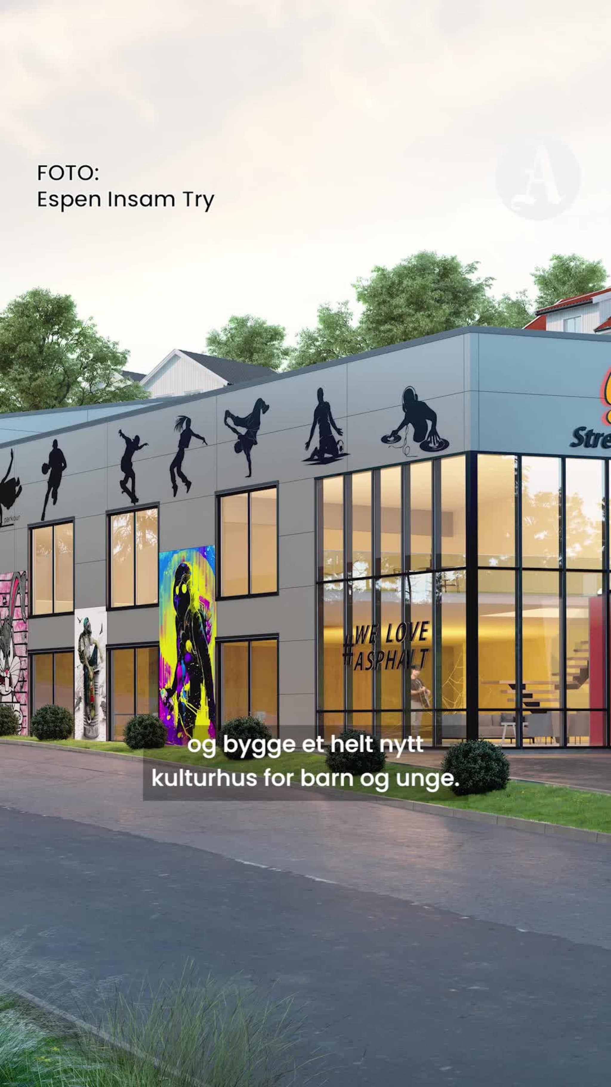 Planlegger nytt kulturhus for unge